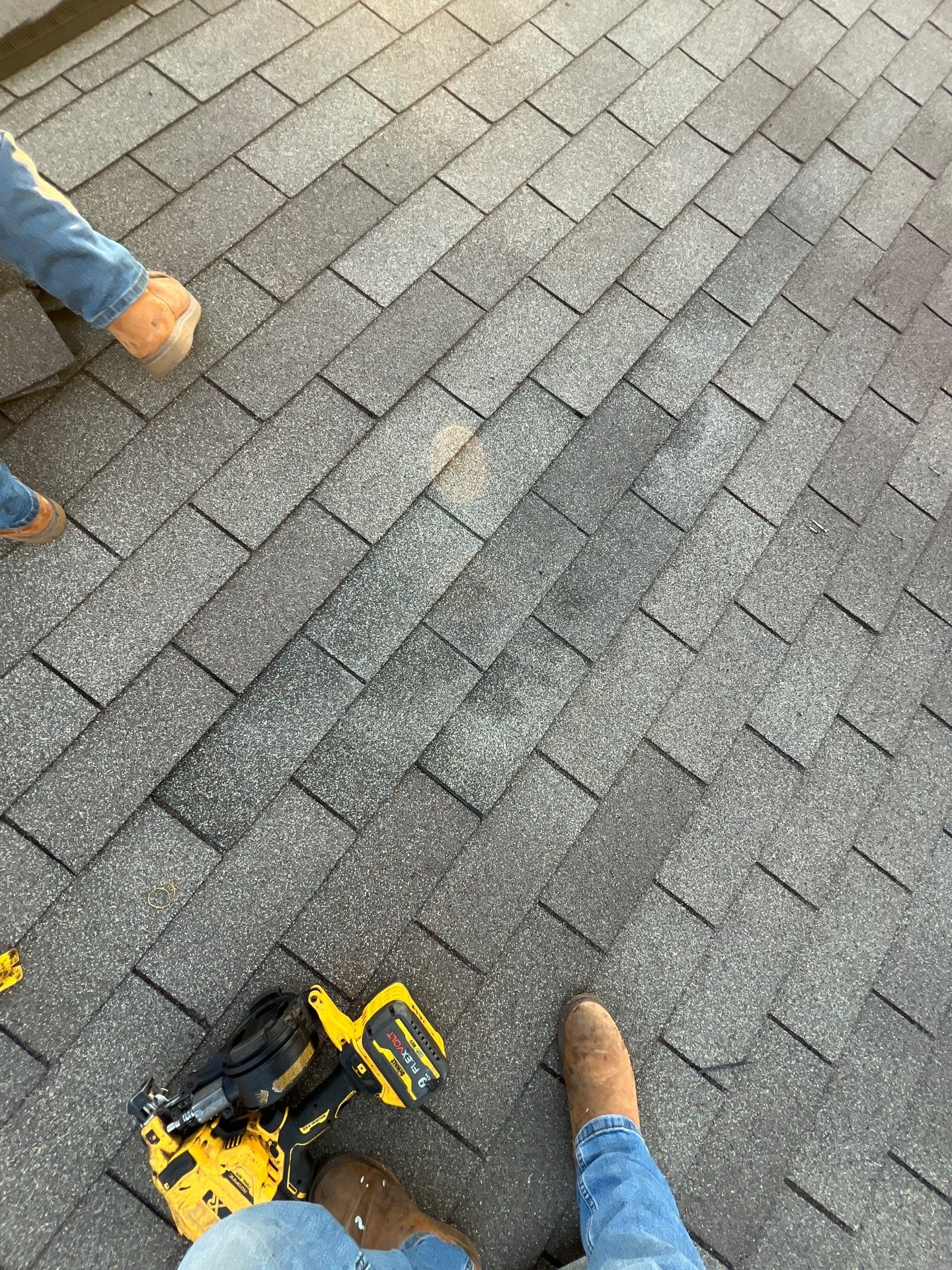 Hail Damage using Owen's Corning Duration (Lifetime) Shingles by Roof Repair Company
