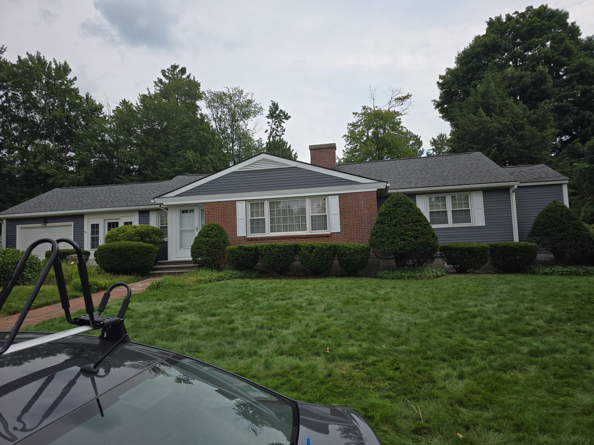 Exterior Painting using Benjamin Moore Regal Select by The Persnickety Painters