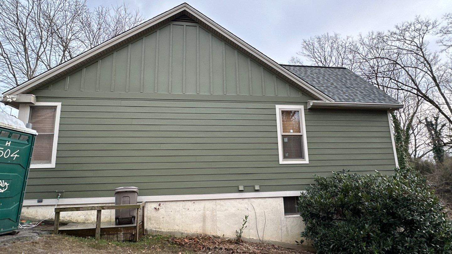 Siding Installation using JH Batten Smooth by ExteriorPros