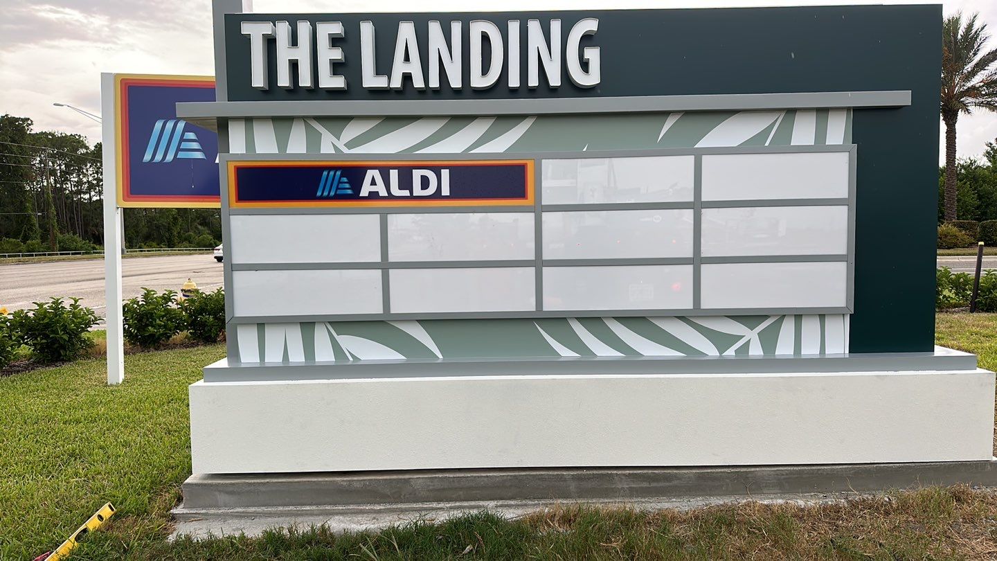 Monument Signs for The Landing by SignCrafters