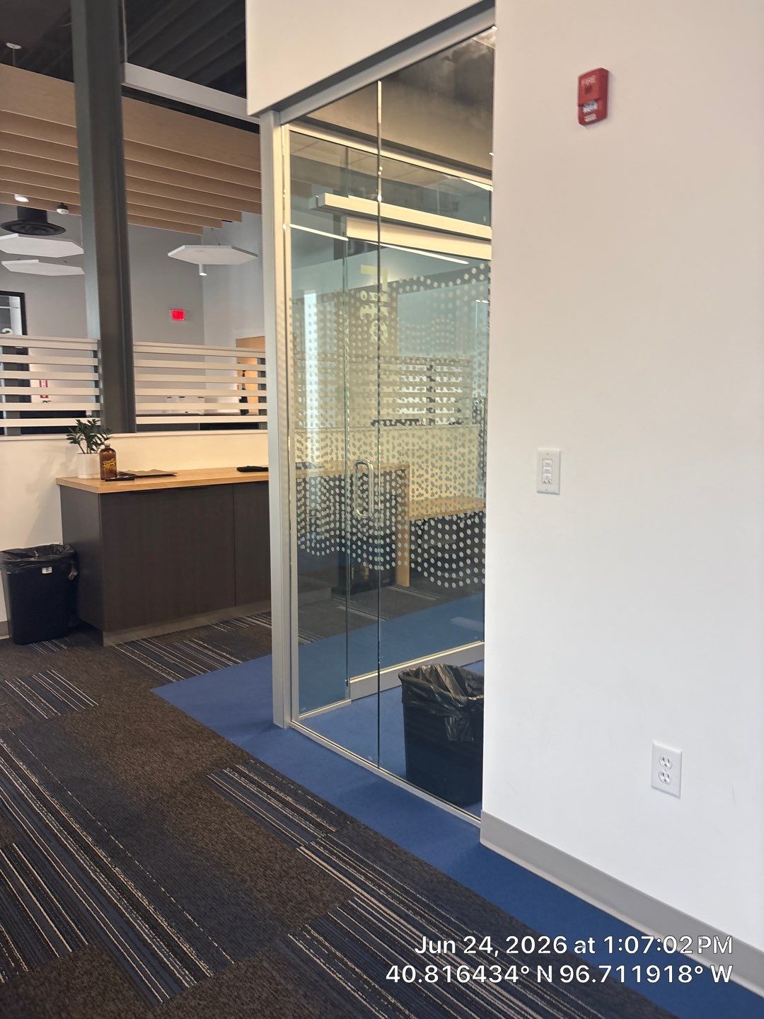 Commercial Office Remodel with Custom Wood Baffles in Lincoln by CompanyCam Sales Demo