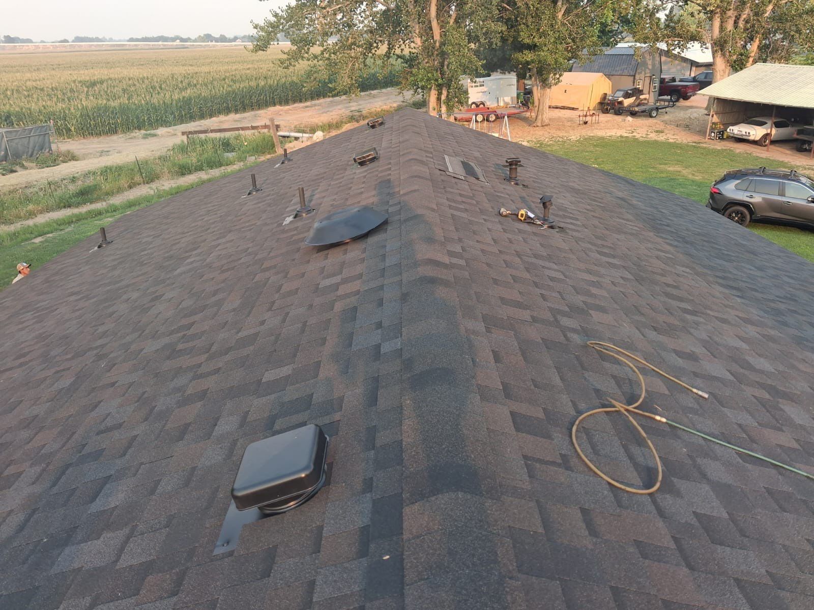 Comprehensive Residential Roof Replacement on Single-Story Nampa Home by Olive Roofing