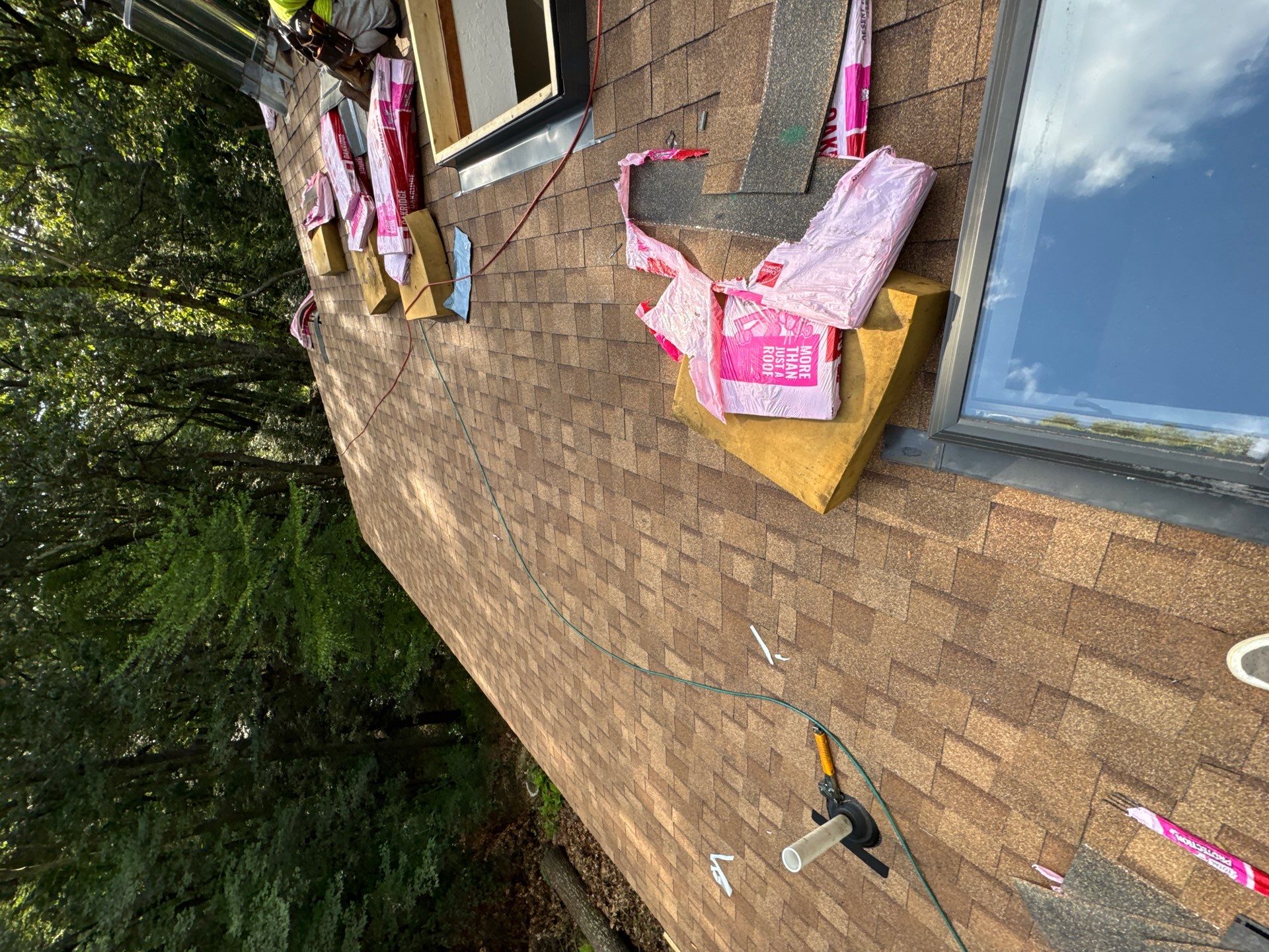 Roof Replacement & Skylight Installation in Bedford, MA by Mighty Dog Roofing of Greater Middlesex County