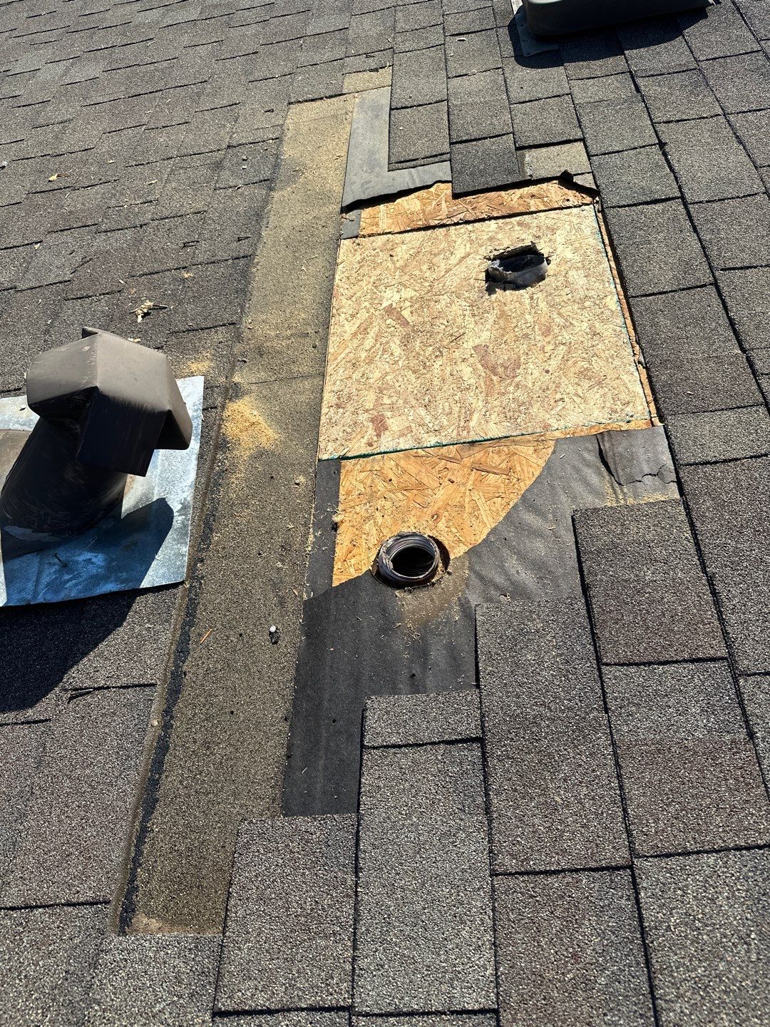 Residential Roofing Repair using Owen's Corning Duration (Lifetime) Shingles by Roof Repair Services LLC