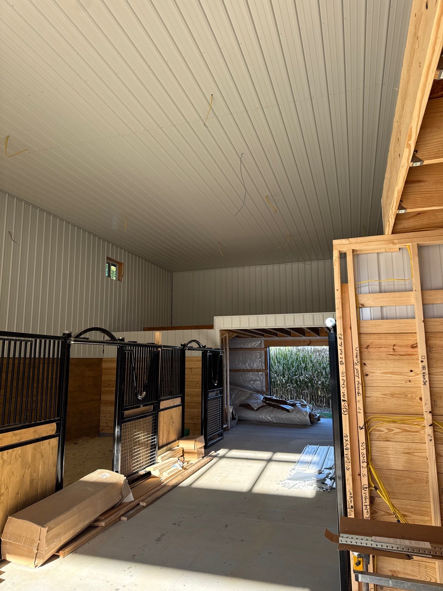  Horse stables by Miles Construction 