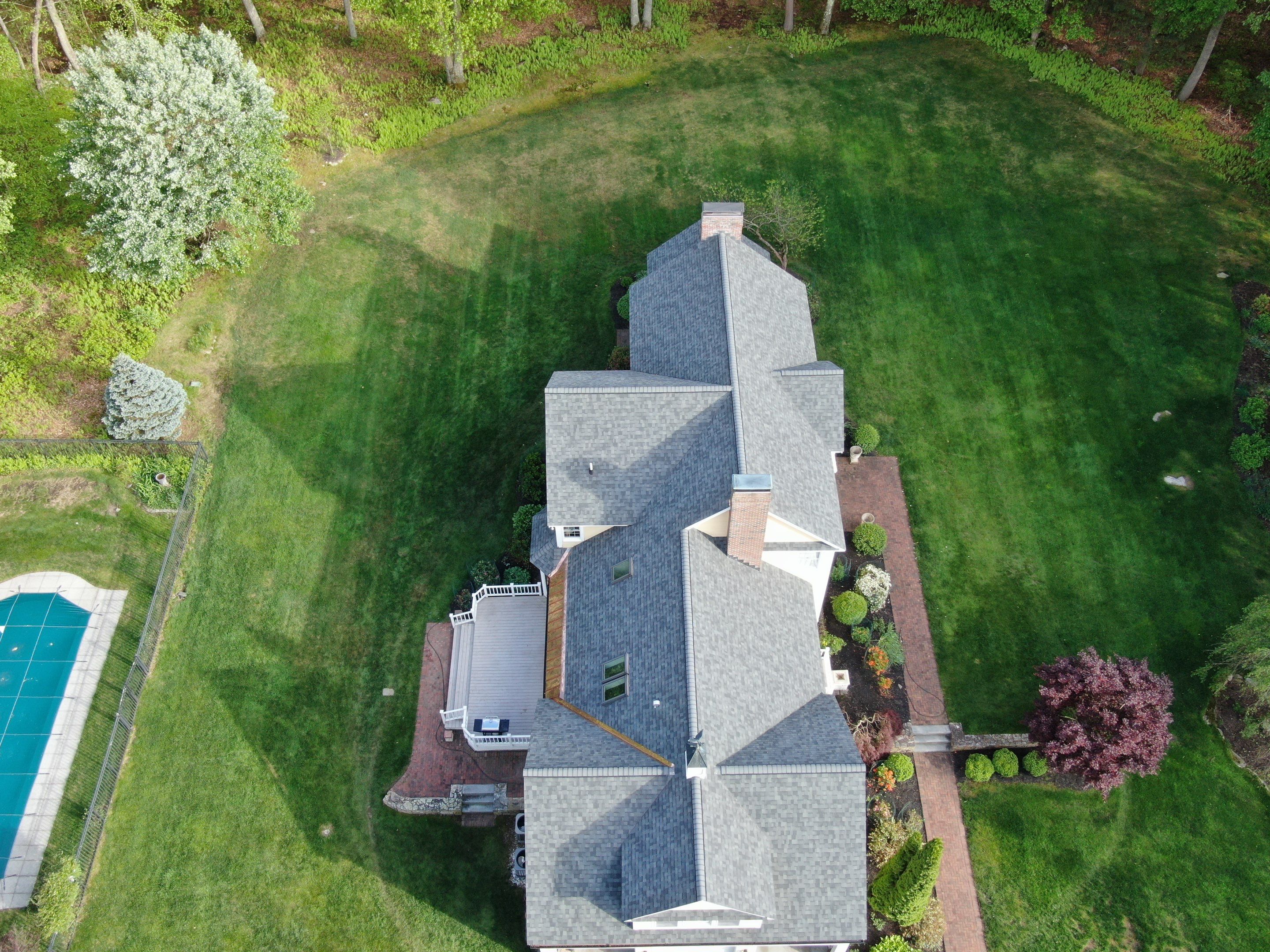 Roof Replacement with Owens Corning Shingles and Copper Flashing by Mighty Dog Roofing of Greater Middlesex County