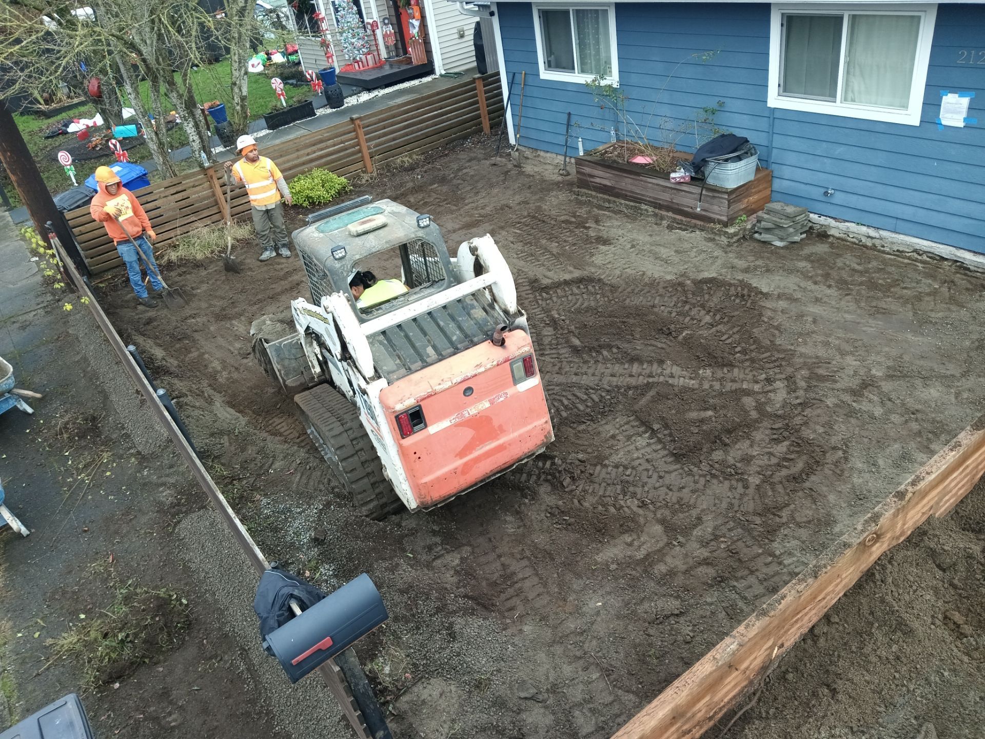 Concrete Driveway & Landscaping Project | Everett by Jireh Asphalt & Concrete Inc 