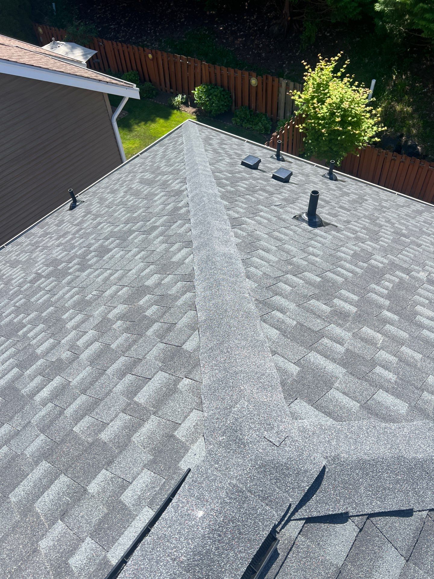 Residential Roofing Installation using GAF UHDZ Shingles by Roofing Formula LLC