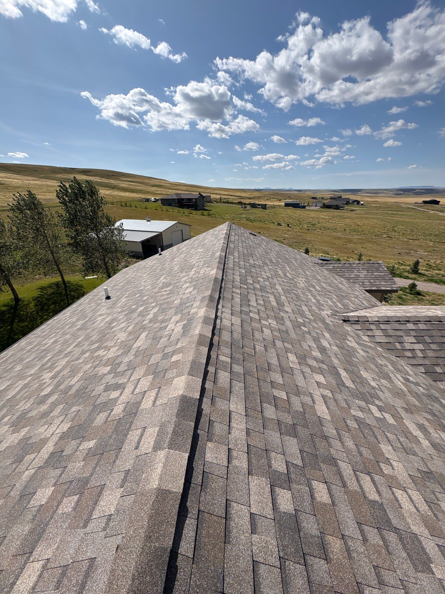 Owens Corning Architectural Shingle Roof Replacement in Great Falls by KQC Roofing