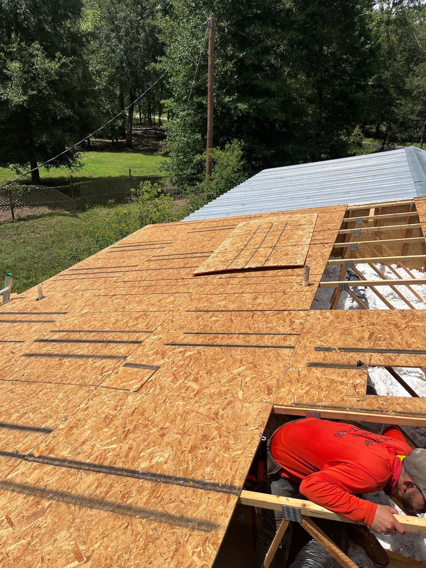 Residential Roofing Installation using Owen's Corning Duration (Lifetime) Shingles by Roof Repair Company