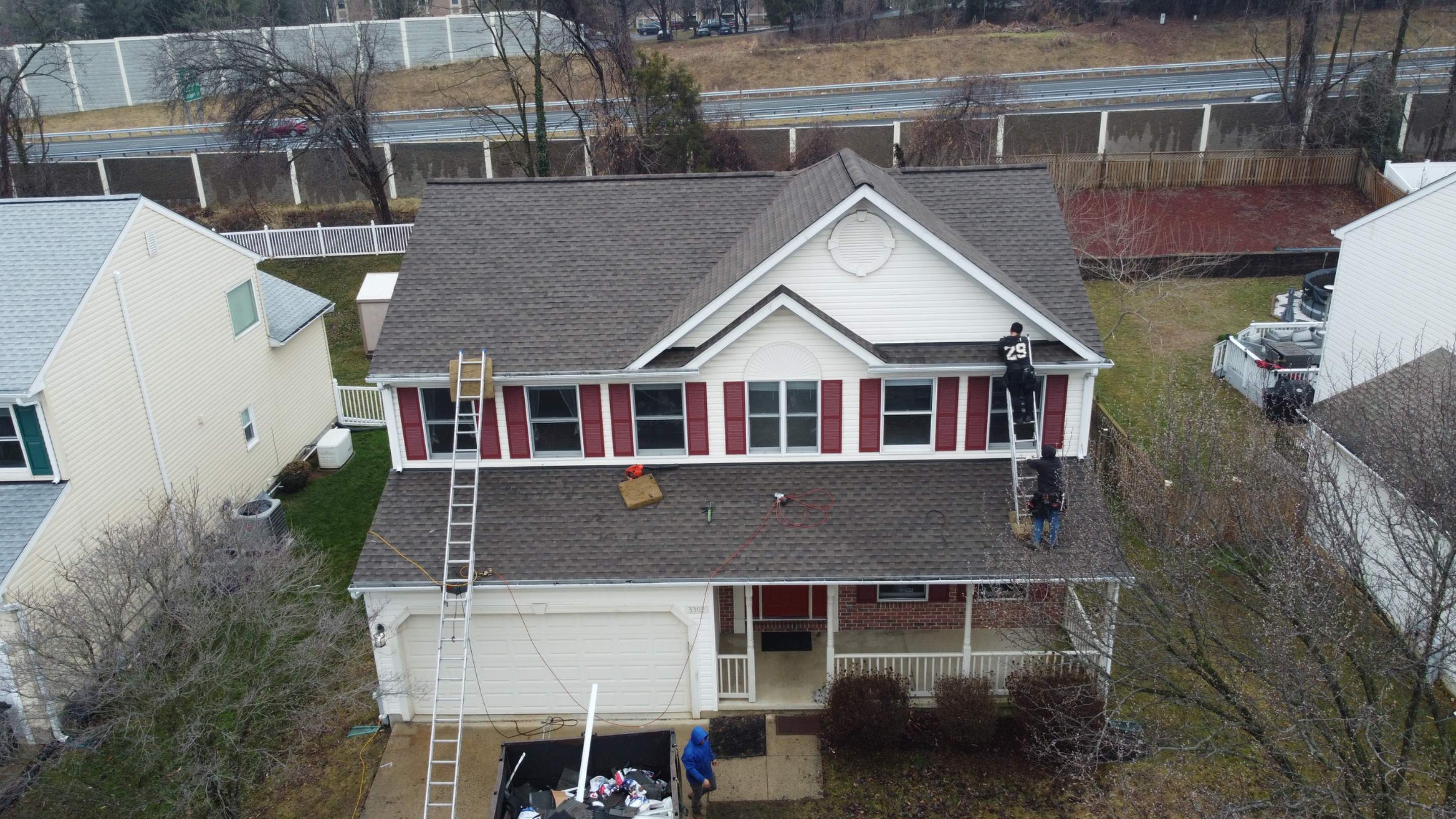 Residential Roofing Installation using GAF Timberline HDZ by Matter Construction, LLC
