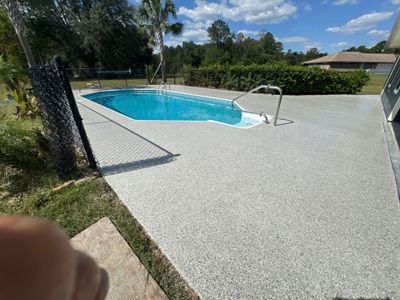 Pool Deck in Lake City, FL in Mount Everest