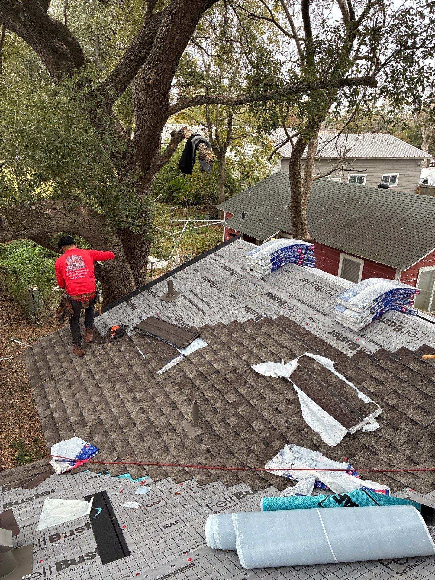 Roof Replacement in Park Place, Houston TX by Roof Repair Company