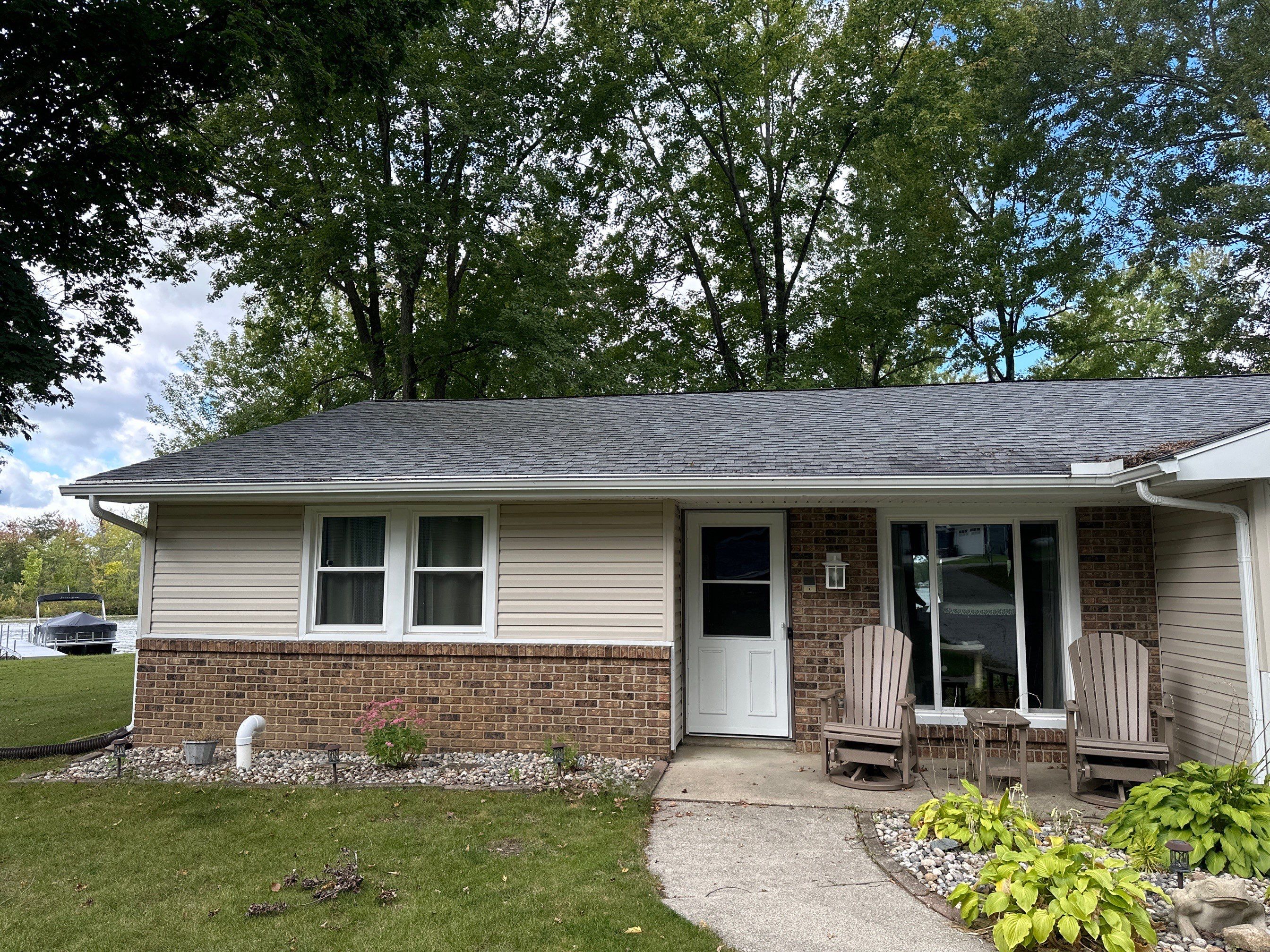 Metal Shake Shingle Roof on Loon Lake in Columbia City, Indiana by 4Ever Metal Roofing