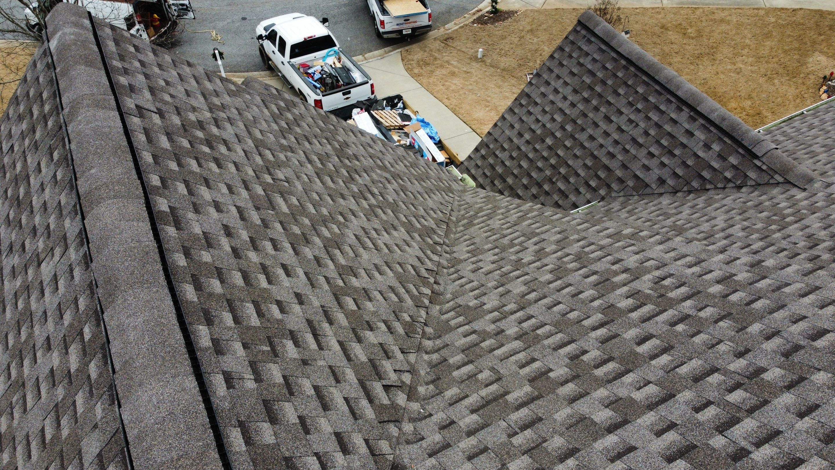 Cumming, GA Roof Replacement GAF Timberline HDZ Mission Brown by Reset Roofing