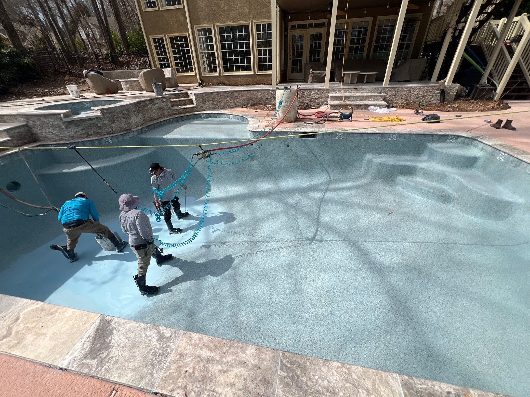 DS Line - Aqua Blue by Olympic Pool Plastering