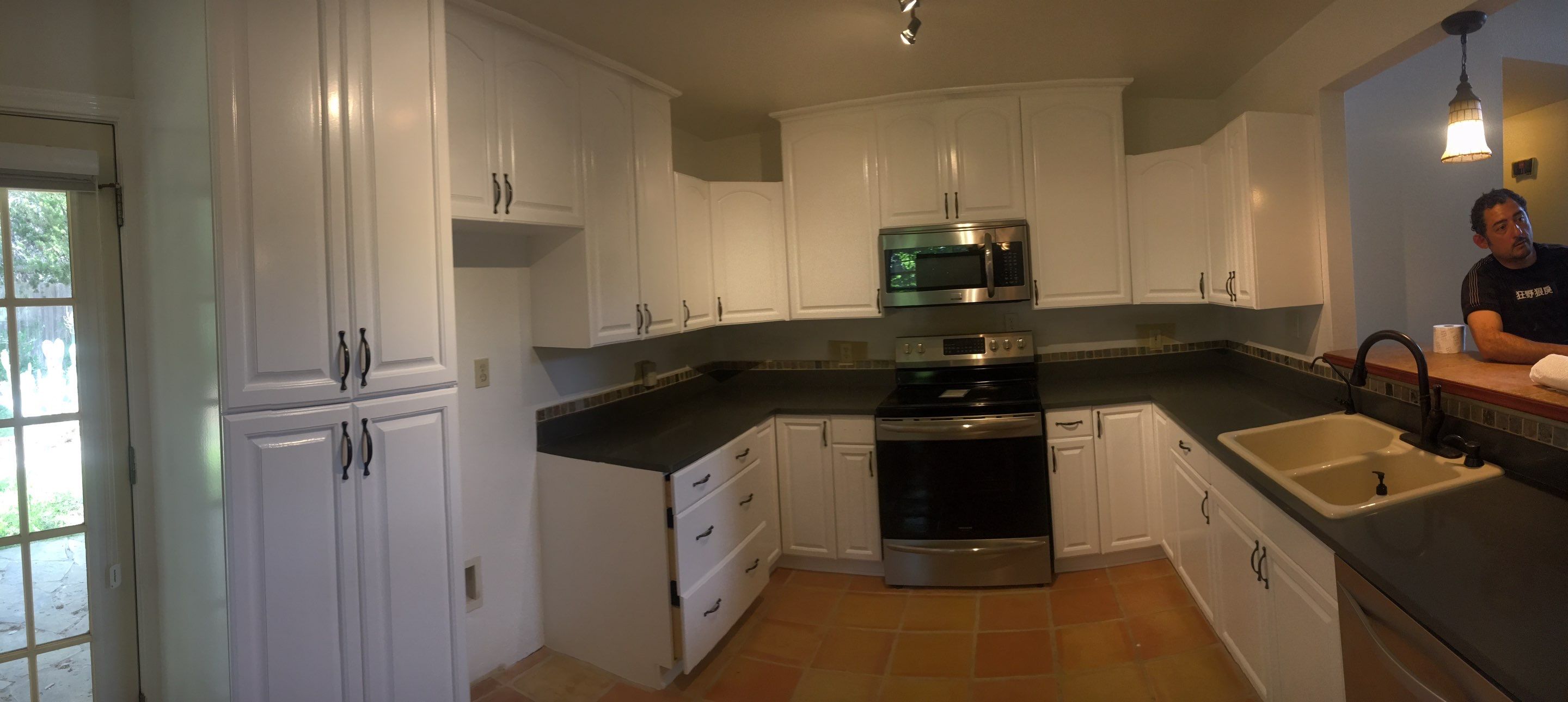 From Dull to Dazzling: A Kitchen Cabinet Painting Marvel by 360 Painting Central Texas