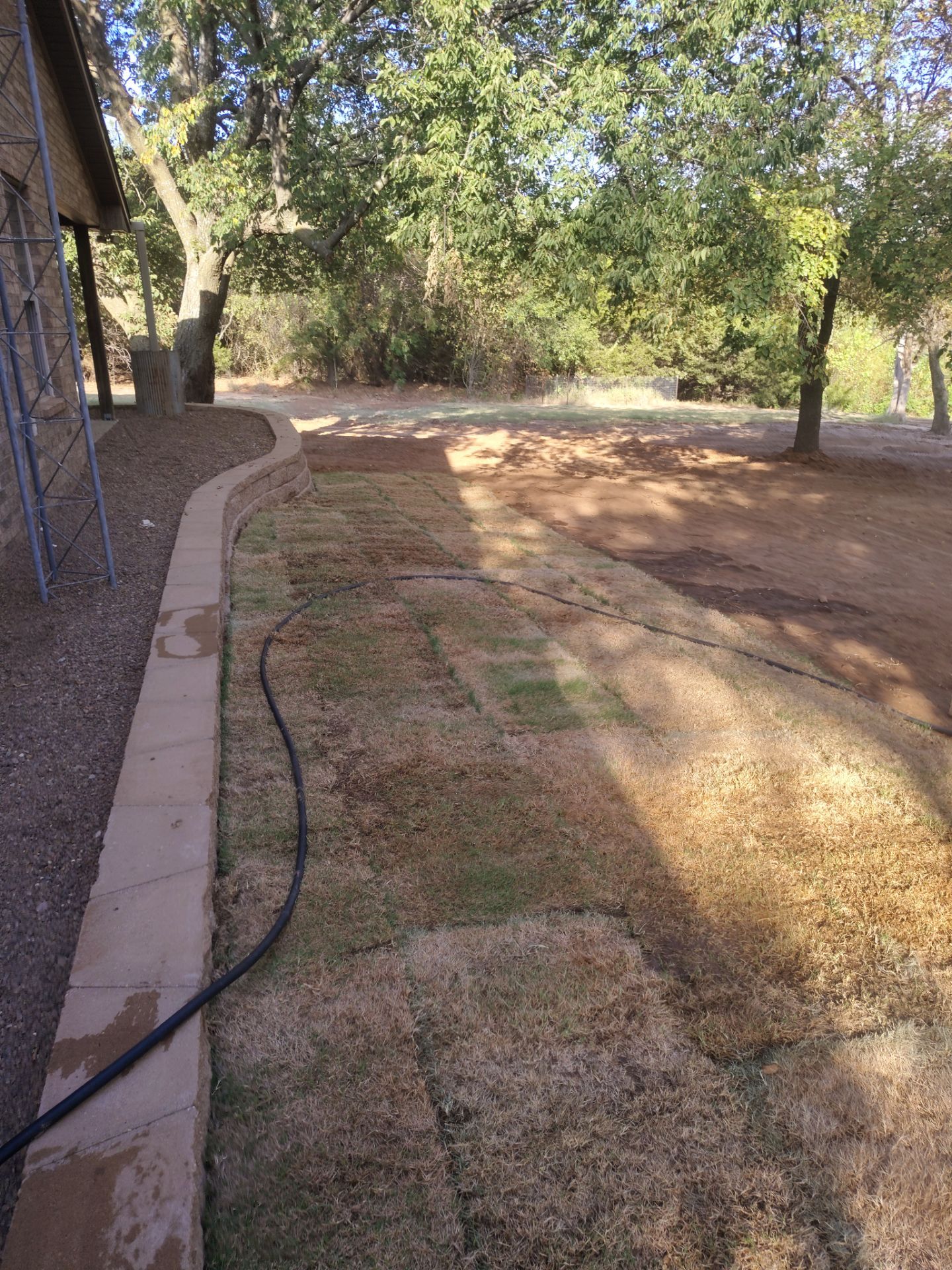 Retaining Wall by Clays Services Inc