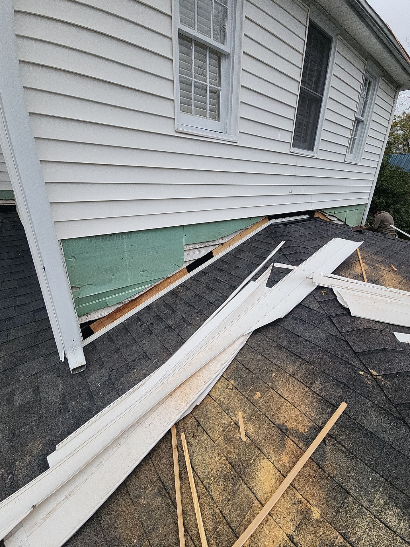 Residential Roofing Repair using Owens Corning Oakridge- Driftwood by Indigo State Roofing