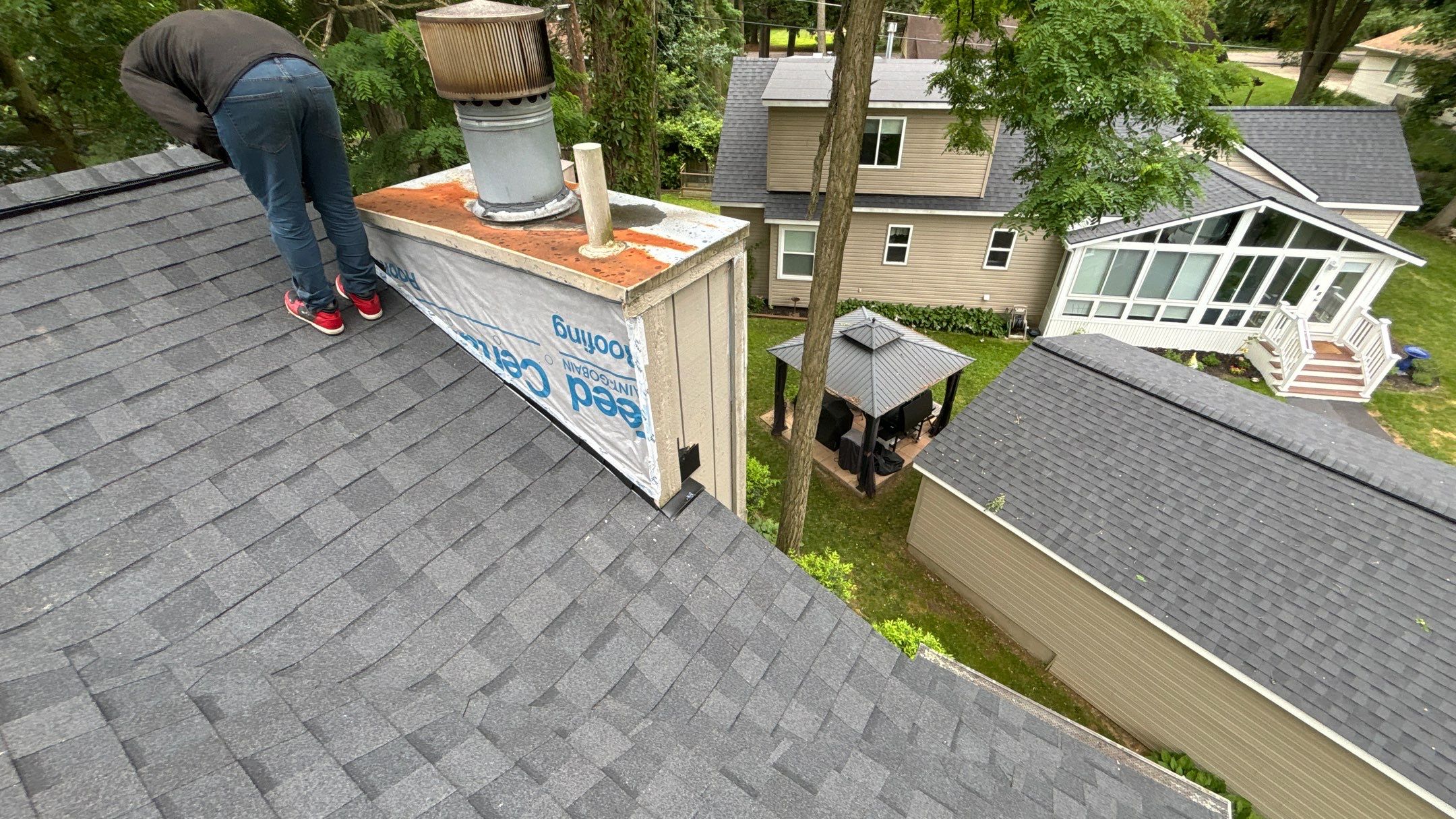 Roof Replacement using CertainTeed Landmark by 180 Contractors