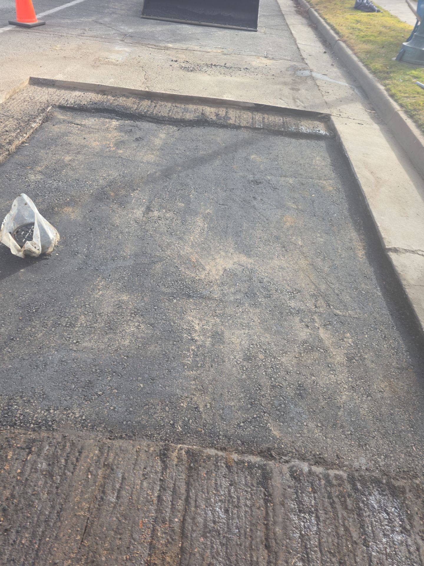 Asphalt Patching for underground project Colorado Mills by DMH Site Services