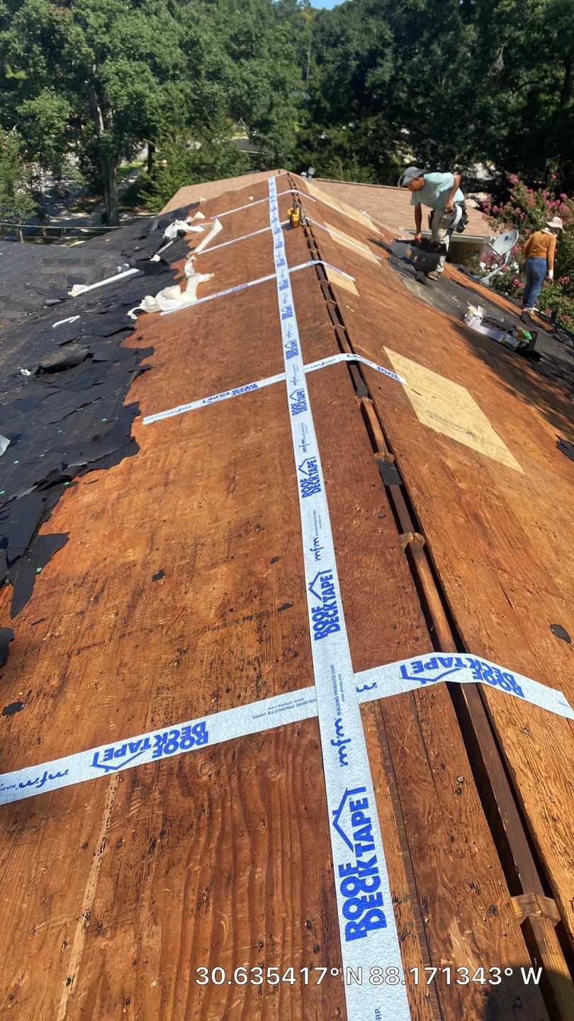 Residential Roofing Installation using Roof Replacement by American Roofing & Construction LLC