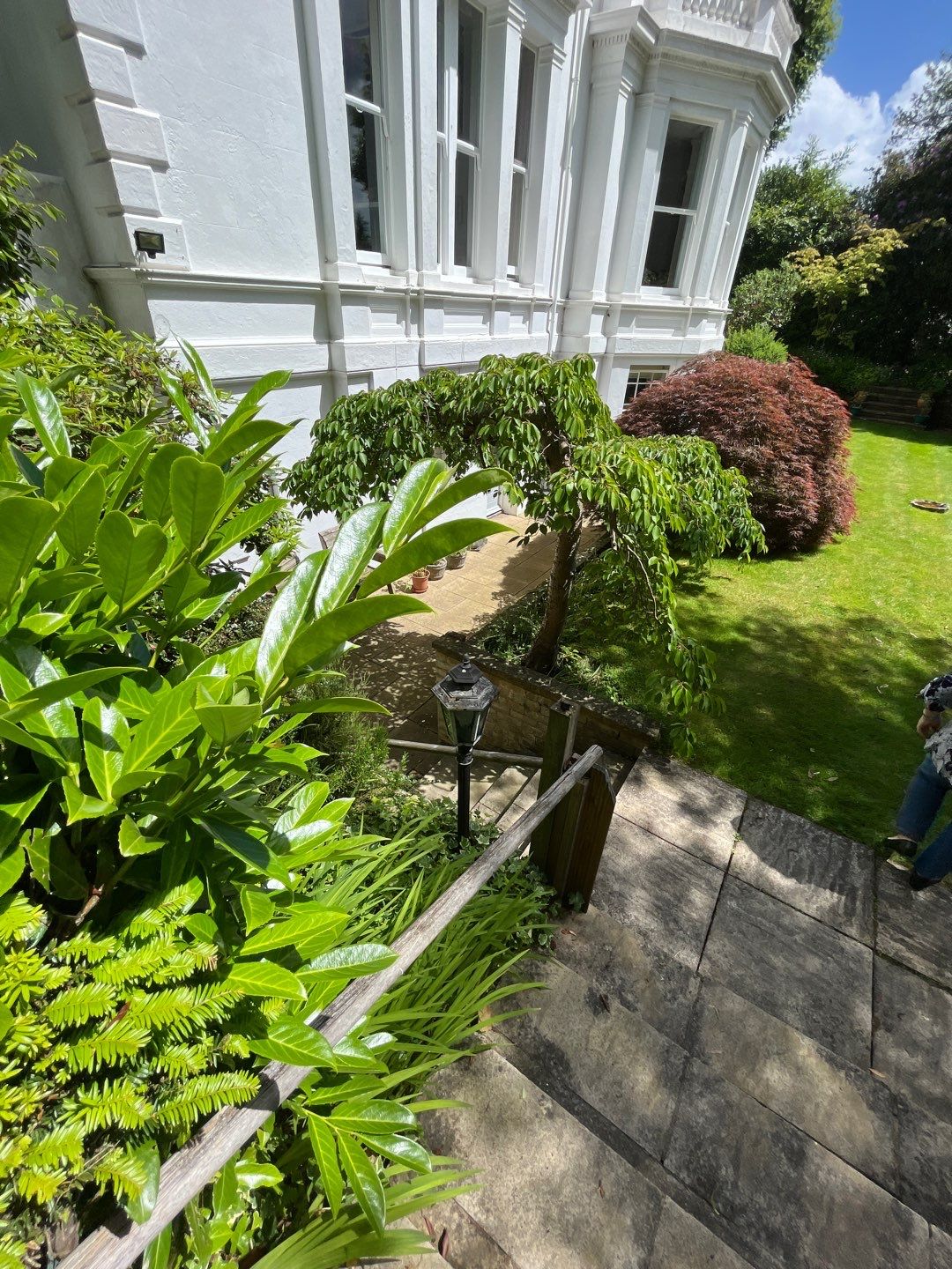 Render and patio clean using Pureseal Biocide by Ges Exterior Cleaning ltd