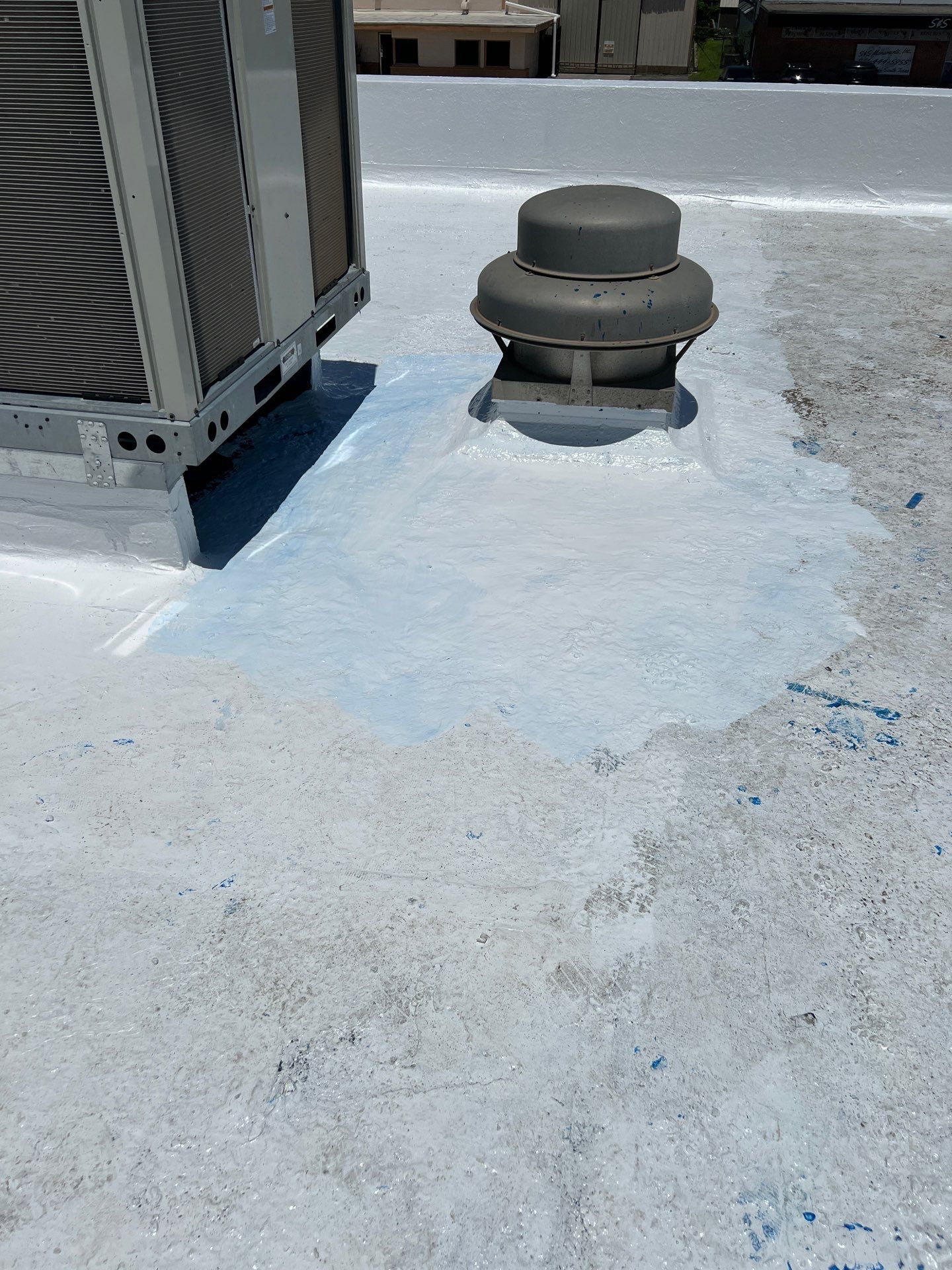 Dirty leaking Gravel Roof by Bayfront Roofing and Construction