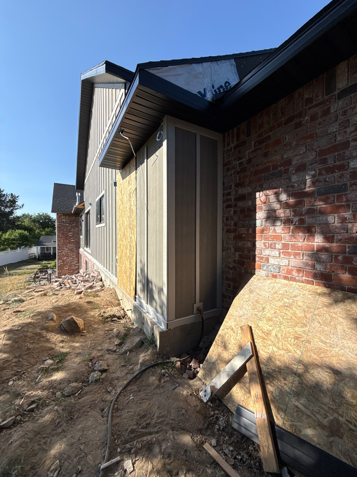 Project in Orem by Master Rain Gutters.
