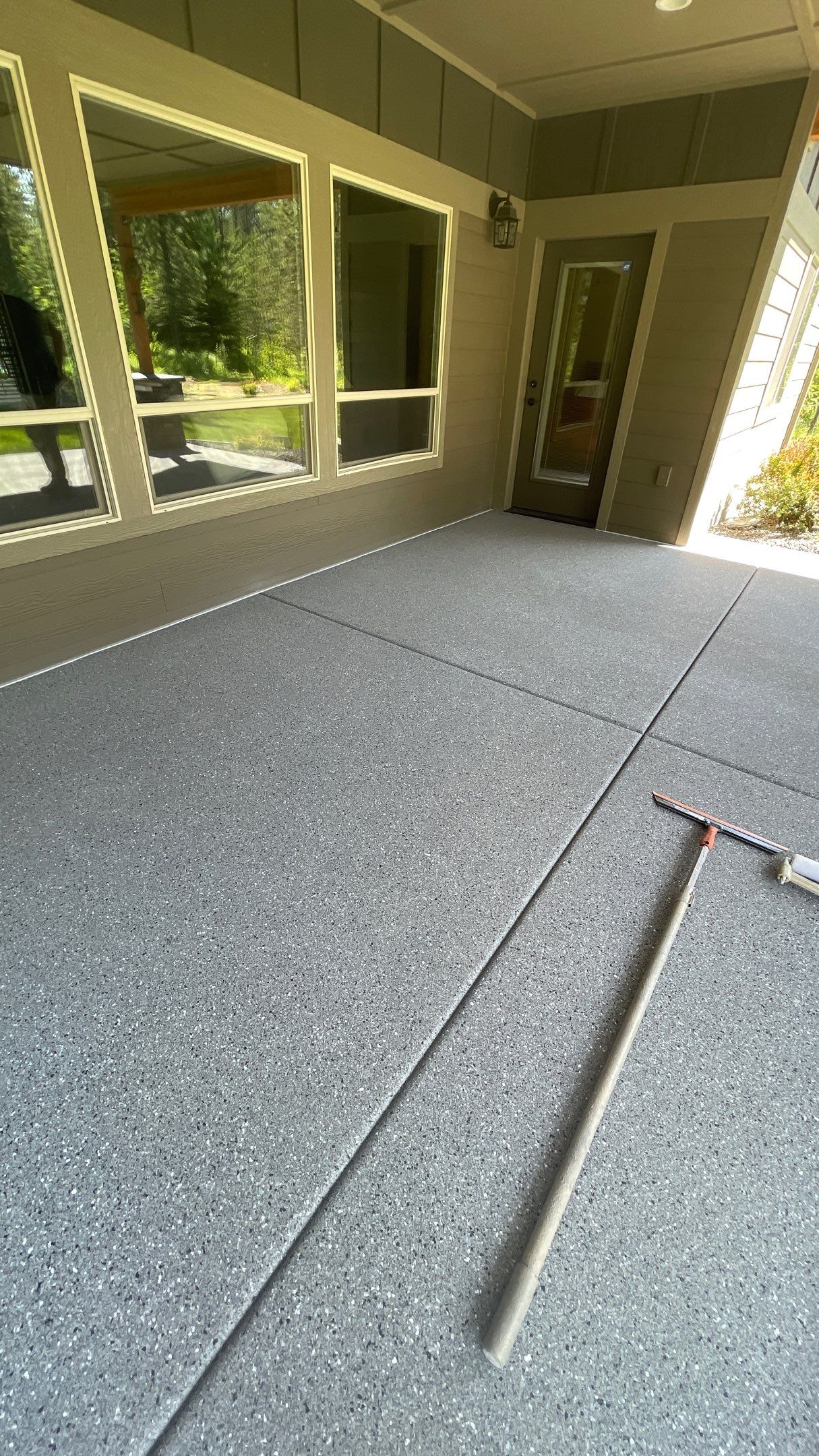 Patio Transformation using Slate Hybrid by Croc Coatings, LLC