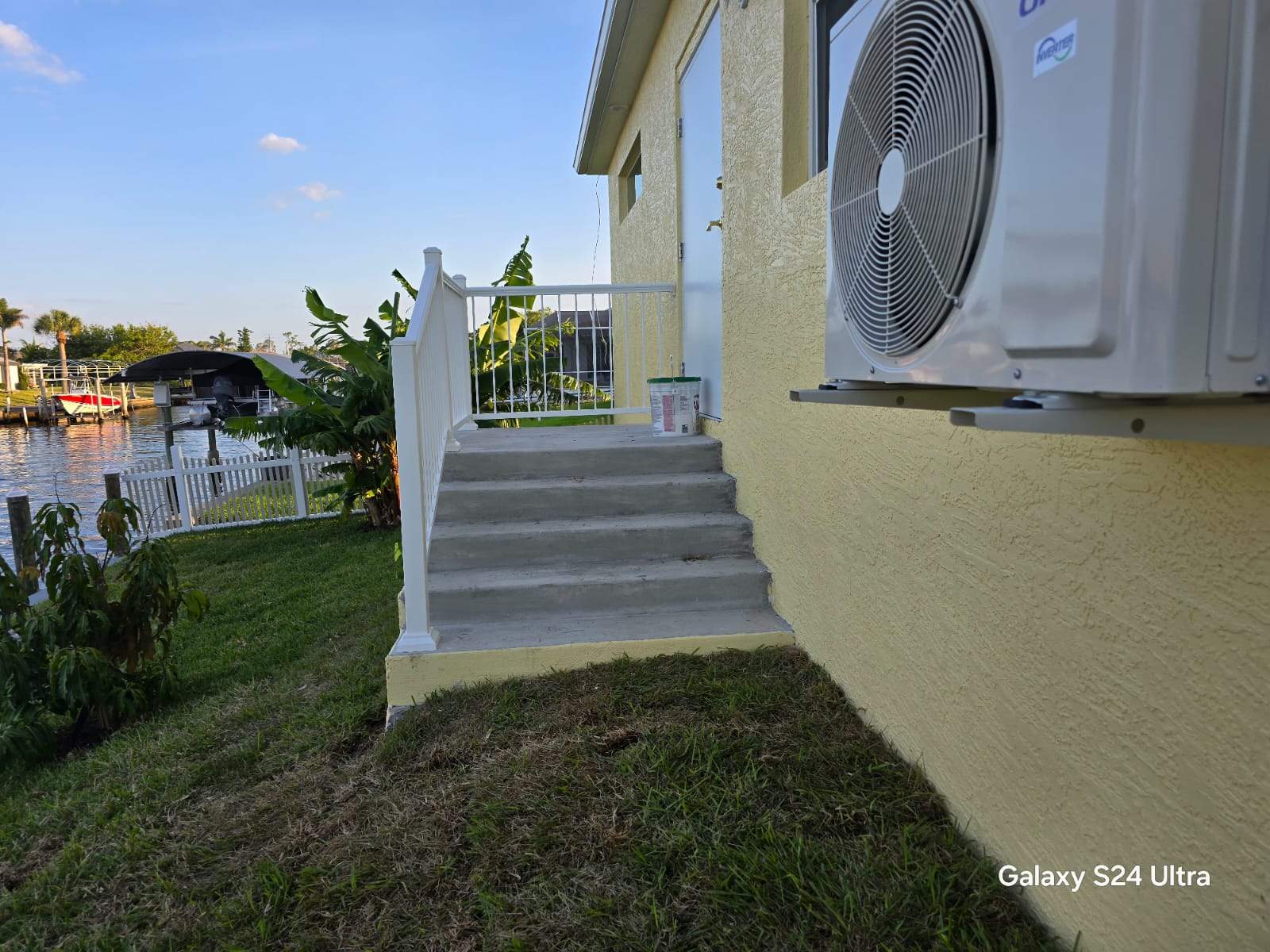 Vinyl Privacy Fence and Porch Railing Installation in Port Charlotte by True Fence LLC
