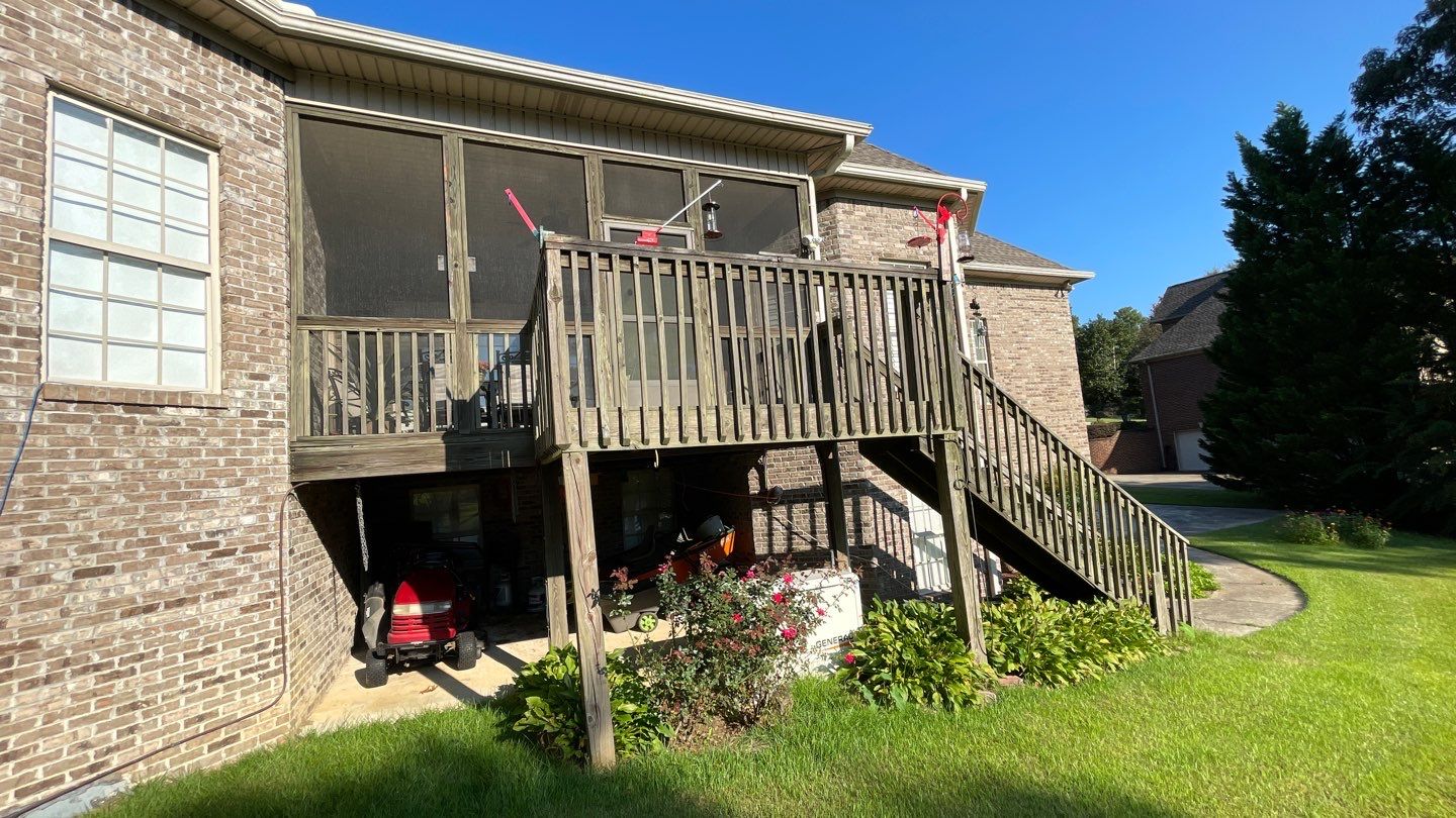 Timber Lake - Deck / Screened Porch by Pillar and Pine