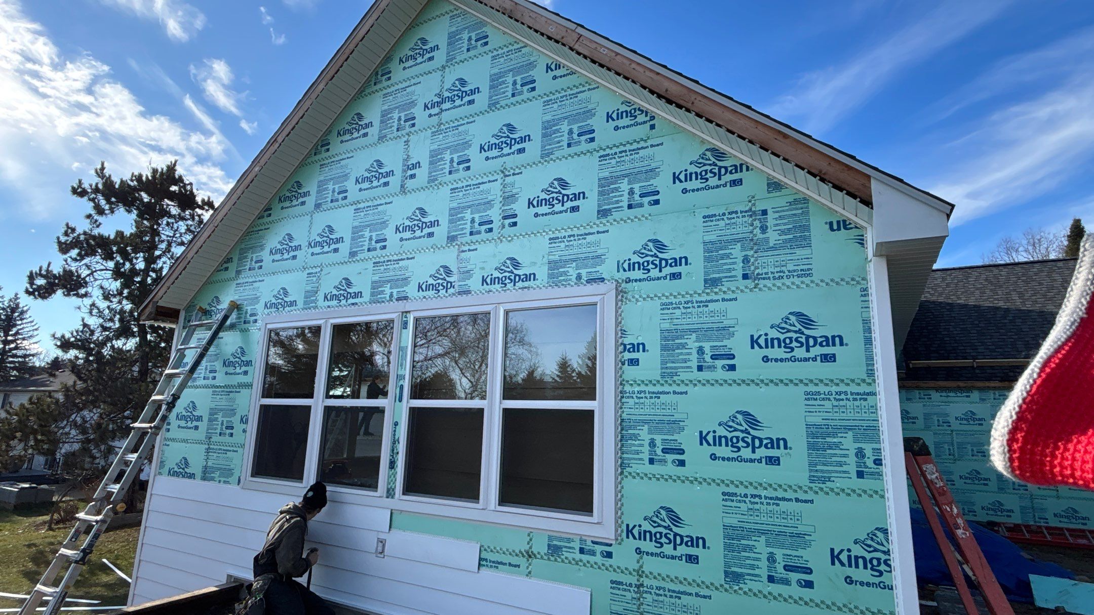 Siding Replacement using Ascend 7" Composite by 180 Contractors