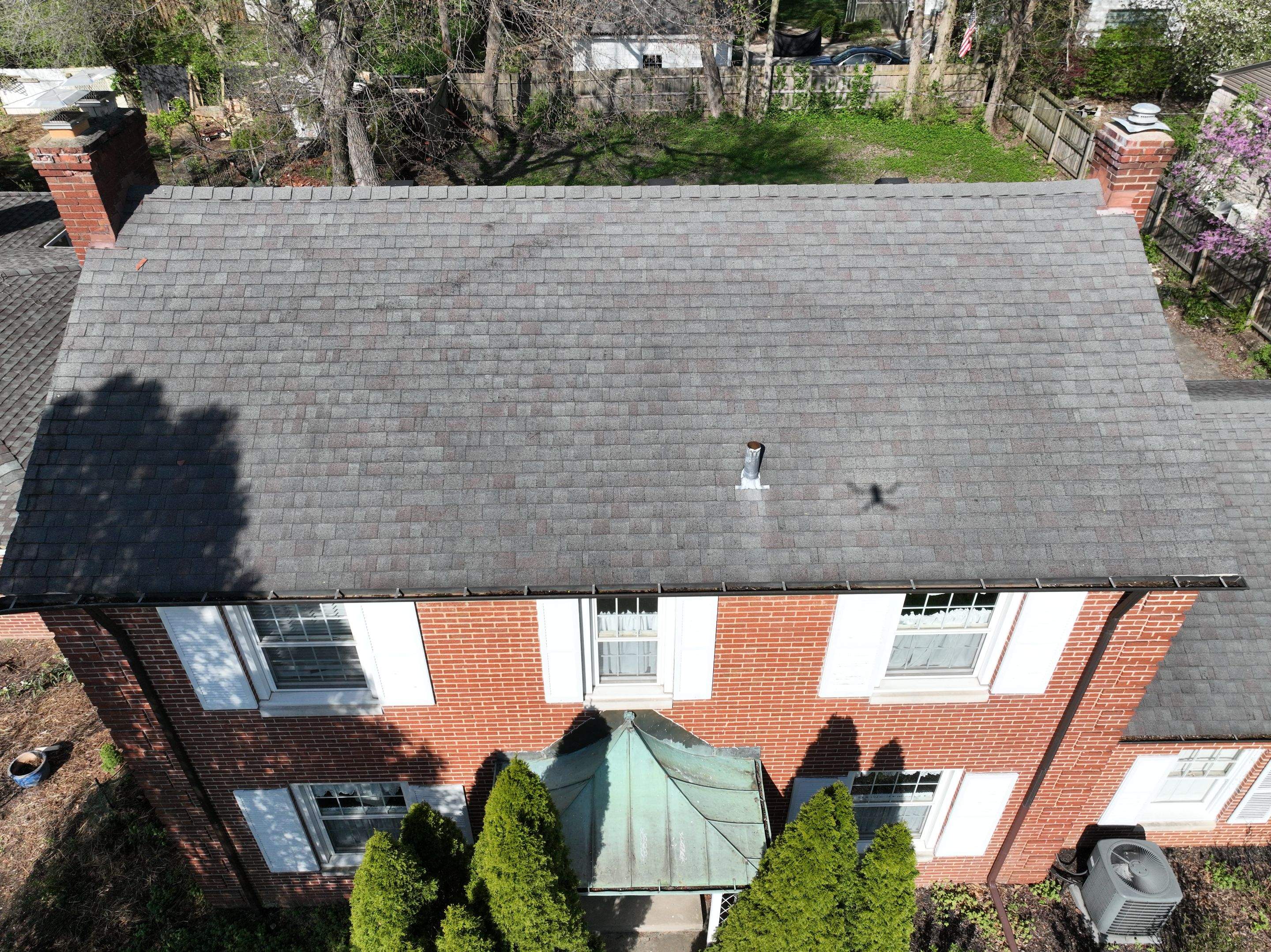 Oakridge Onyx Black and Black Gutters by 317 Roofing & Restorations
