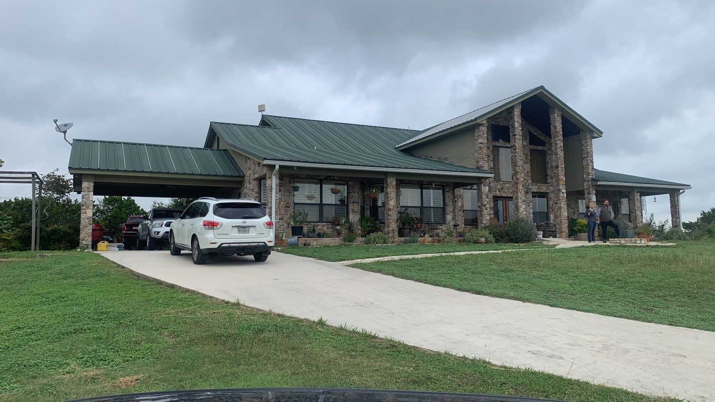 Mountain top water security. by Hill Country Rain Water