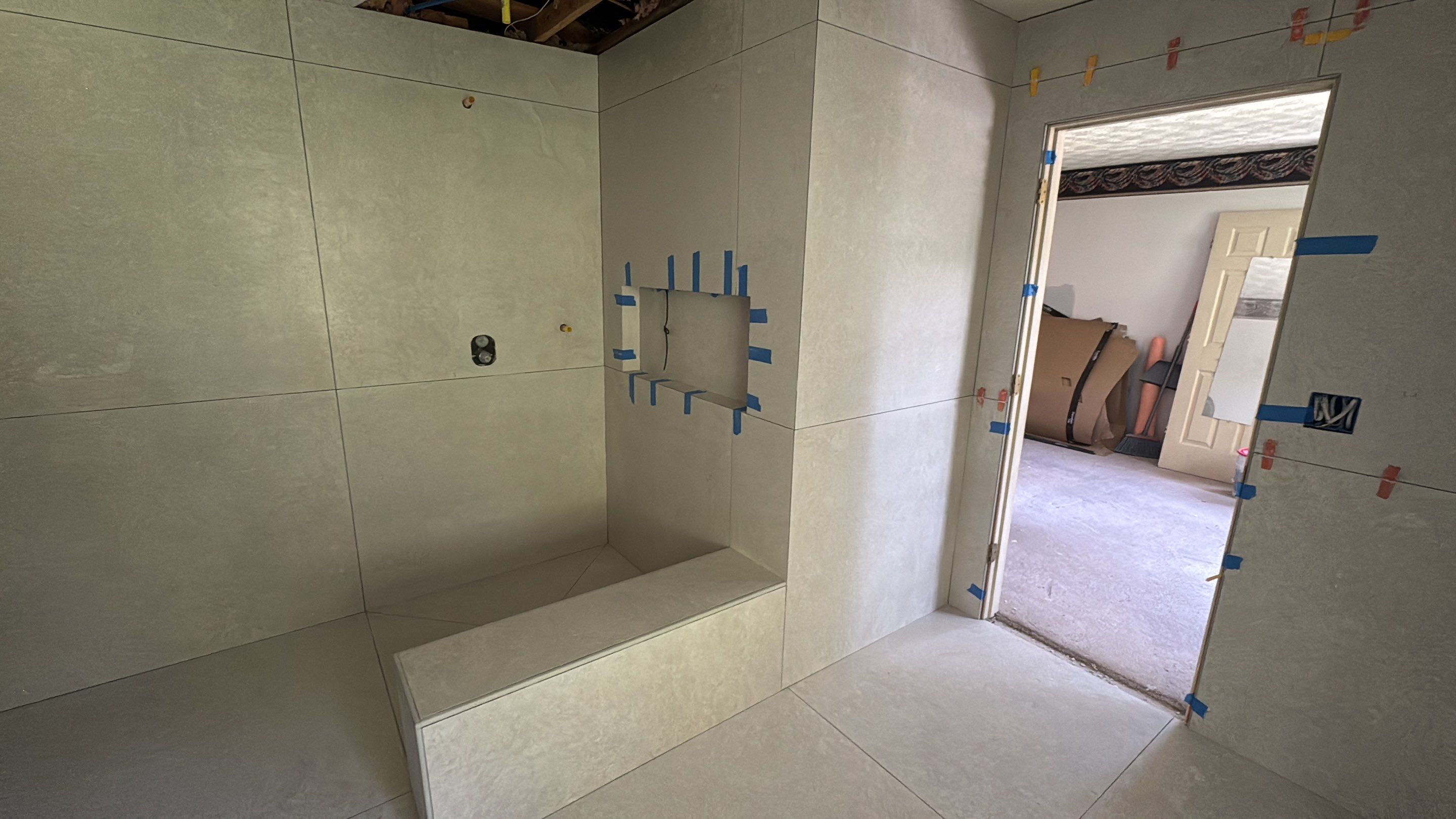 Master bathroom remodel by Prudencio