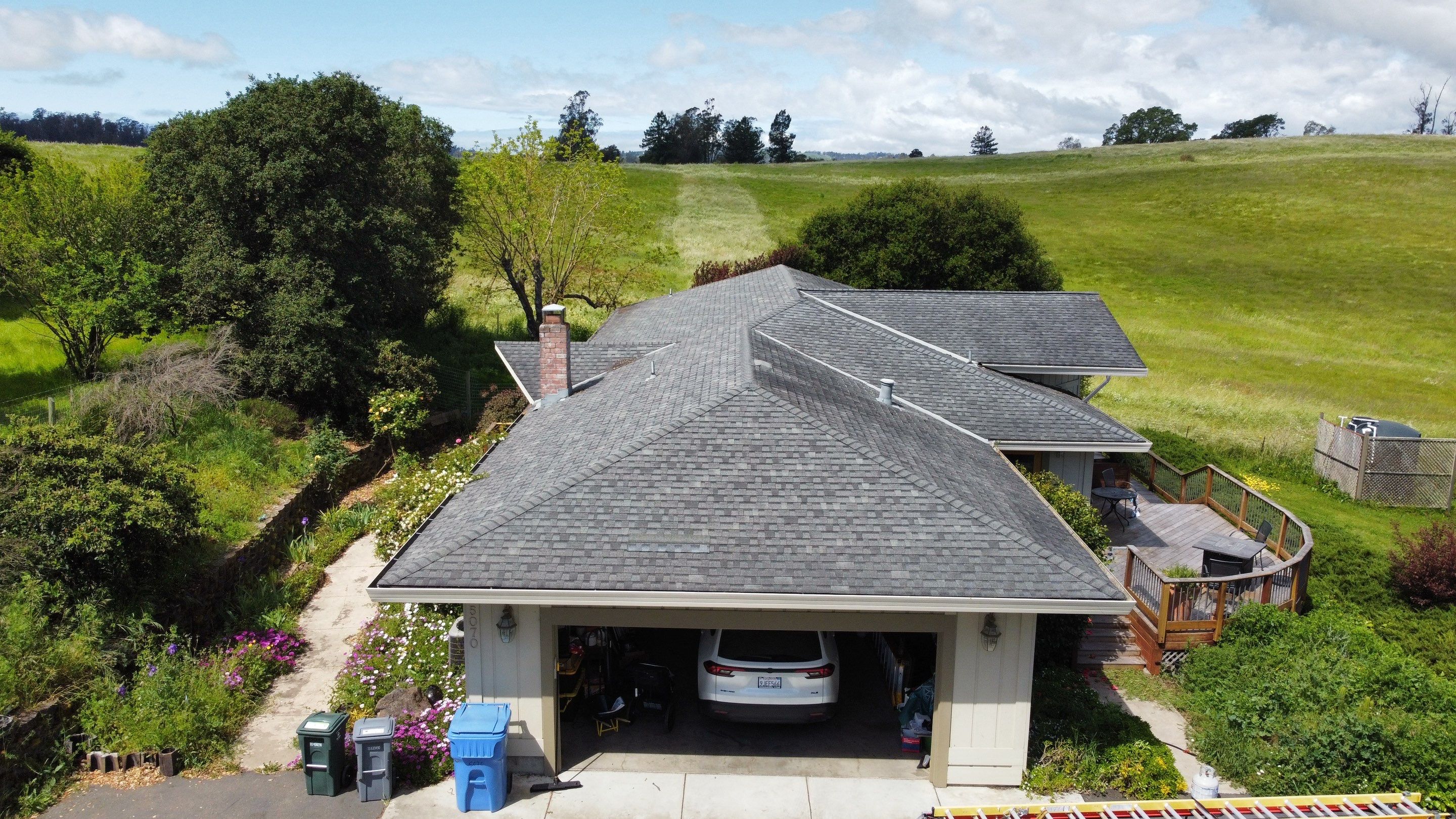 Residential Roofing Installation using GAF Timberline HDZ RS by Sustainable Living Builders, Inc.