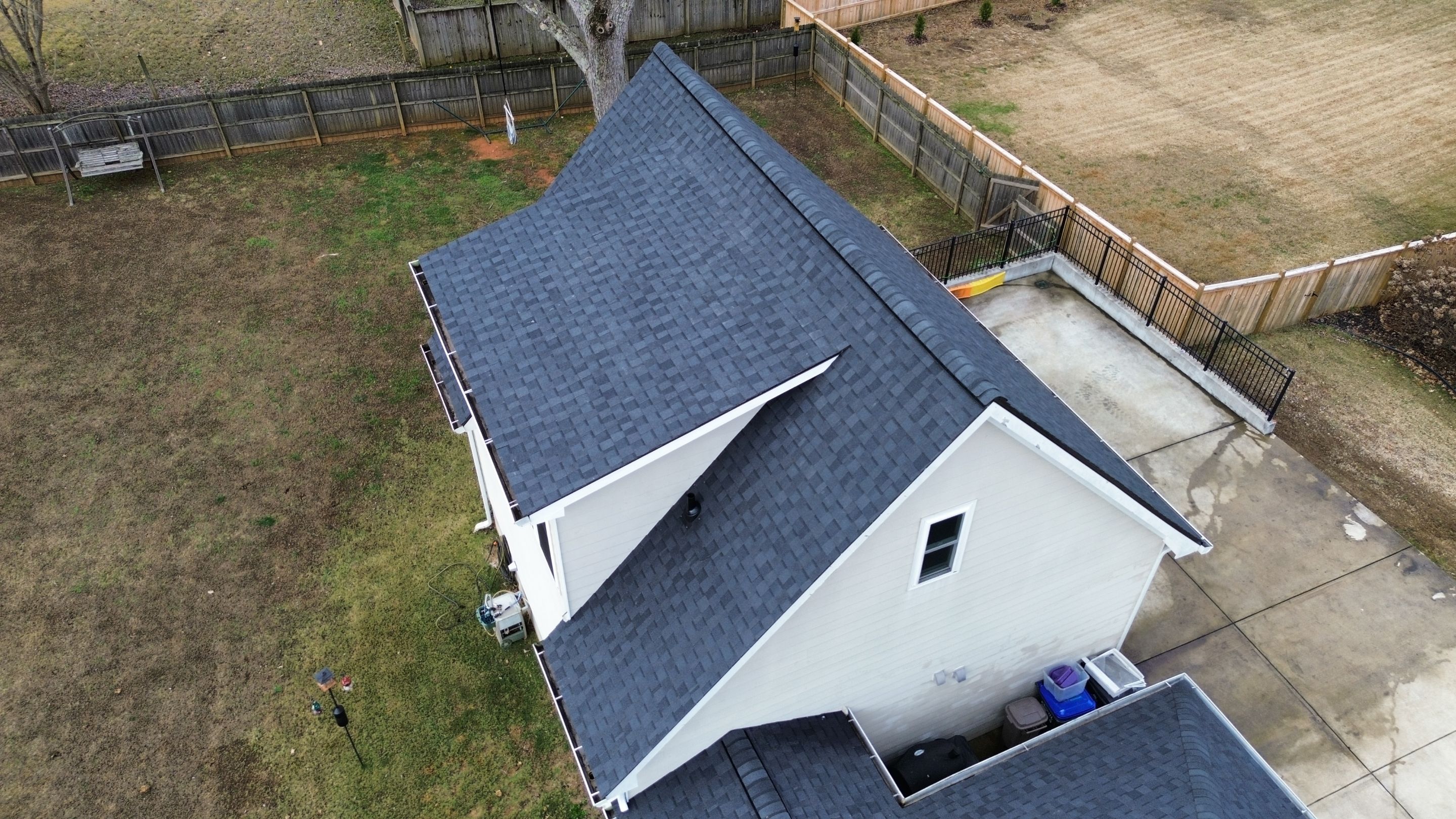 Roswell, GA Roof Replacement CertainTeed Landmark Moire Black by Reset Roofing
