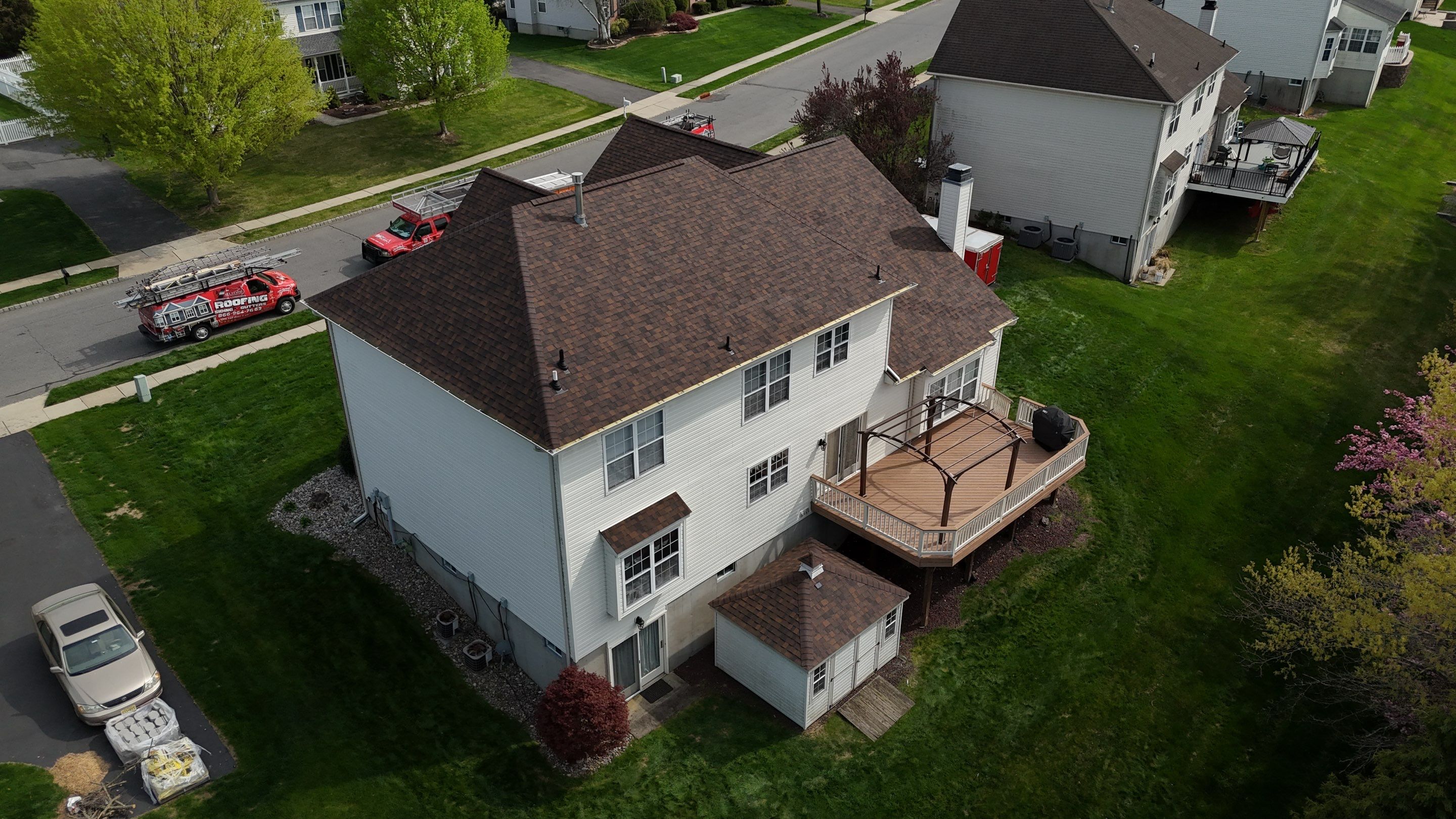 Roof & Gutter Project in Stewartsville, NJ by All State Home Improvement Inc.