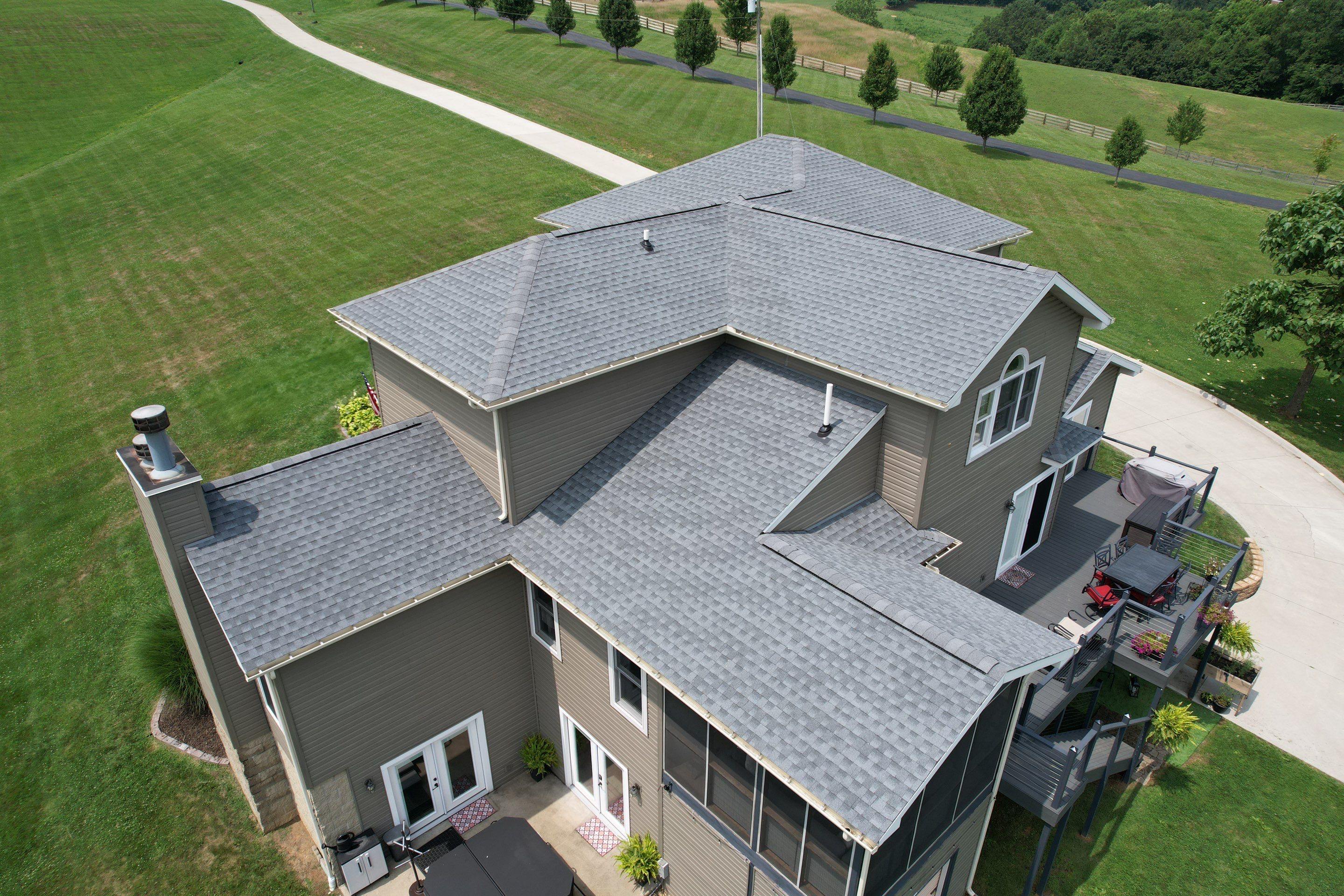 Residential Roofing Installation using GAF Timberline HDZ by Rainstoppers Roofing