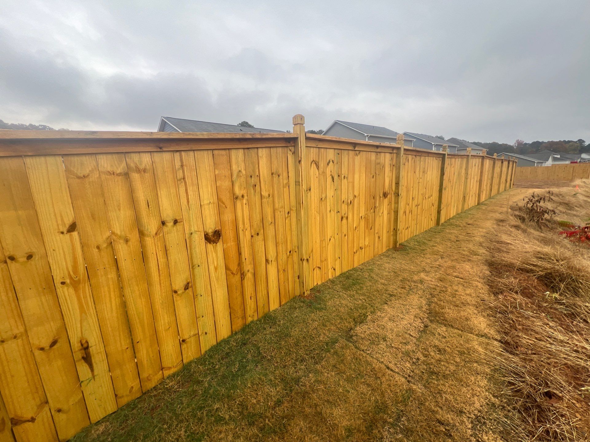 Fence Staining using Chestnut by SSE by Titans of Timber Fence & Stain
