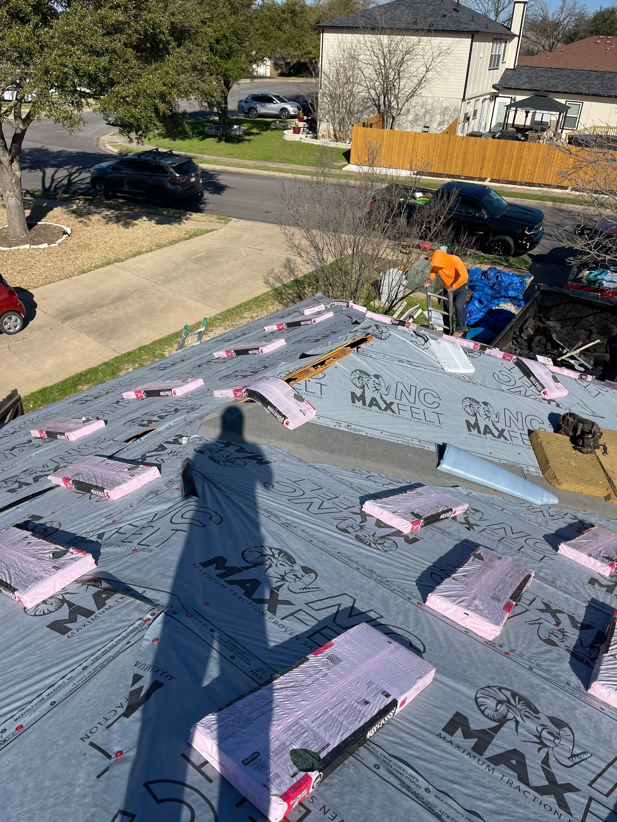 Project in Cedar Park by Rhino Roofing and General Contracting, LLC