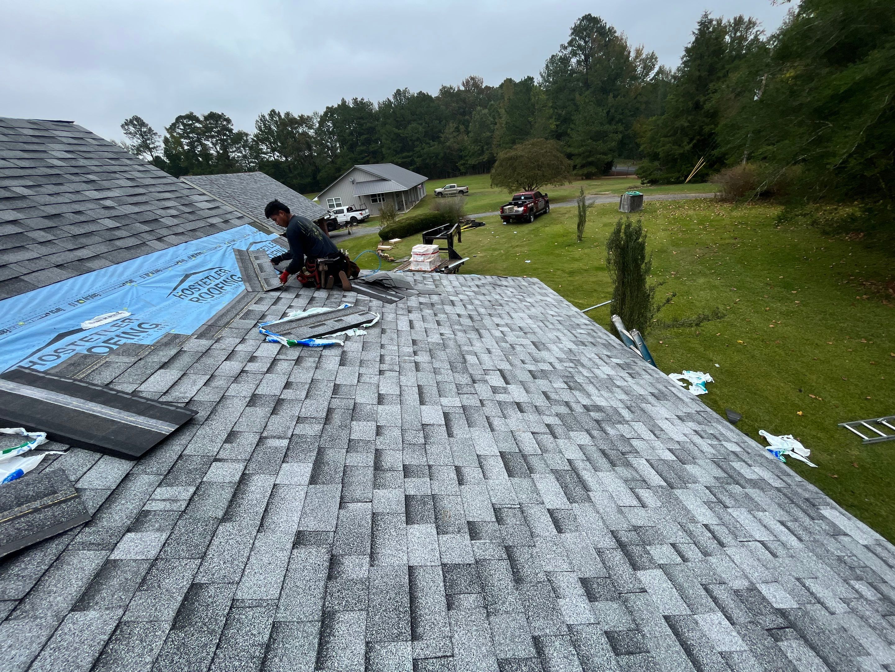 Residential Roofing Repair using Malarkey Vista by Hostetler Roofing