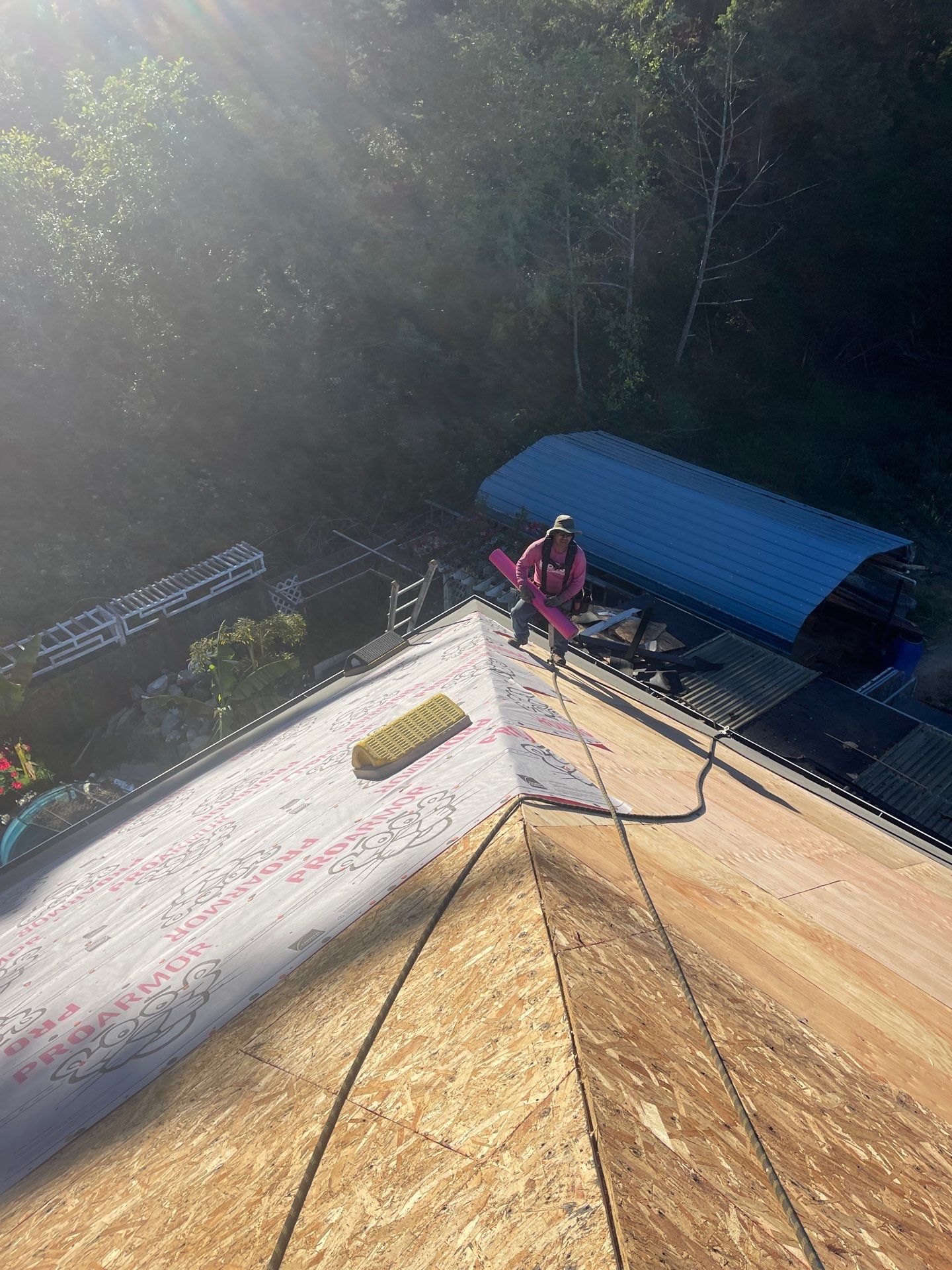 Residential Reroof with Architectural Shingles and Skylights in Coos Bay by BEST Roofing & Waterproofing
