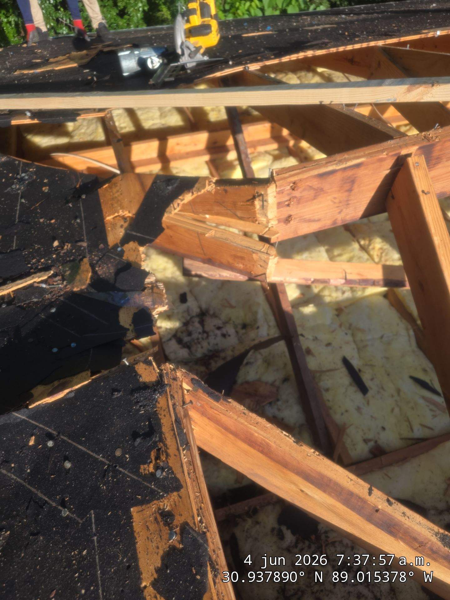 Full Architectural Shingle Roof Replacement Following Storm Damage in Wiggins by Frontline Roofing