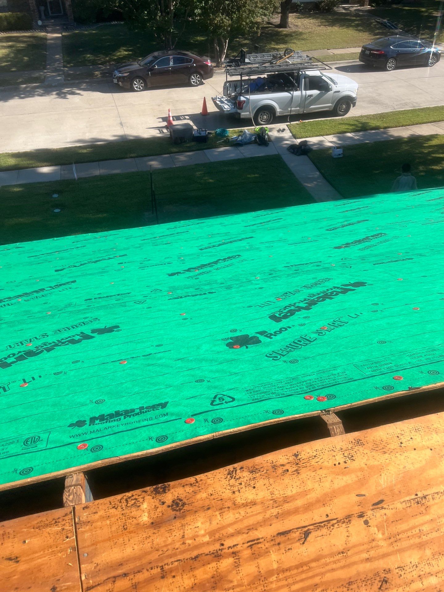Reroof by Berry Good Roofing 