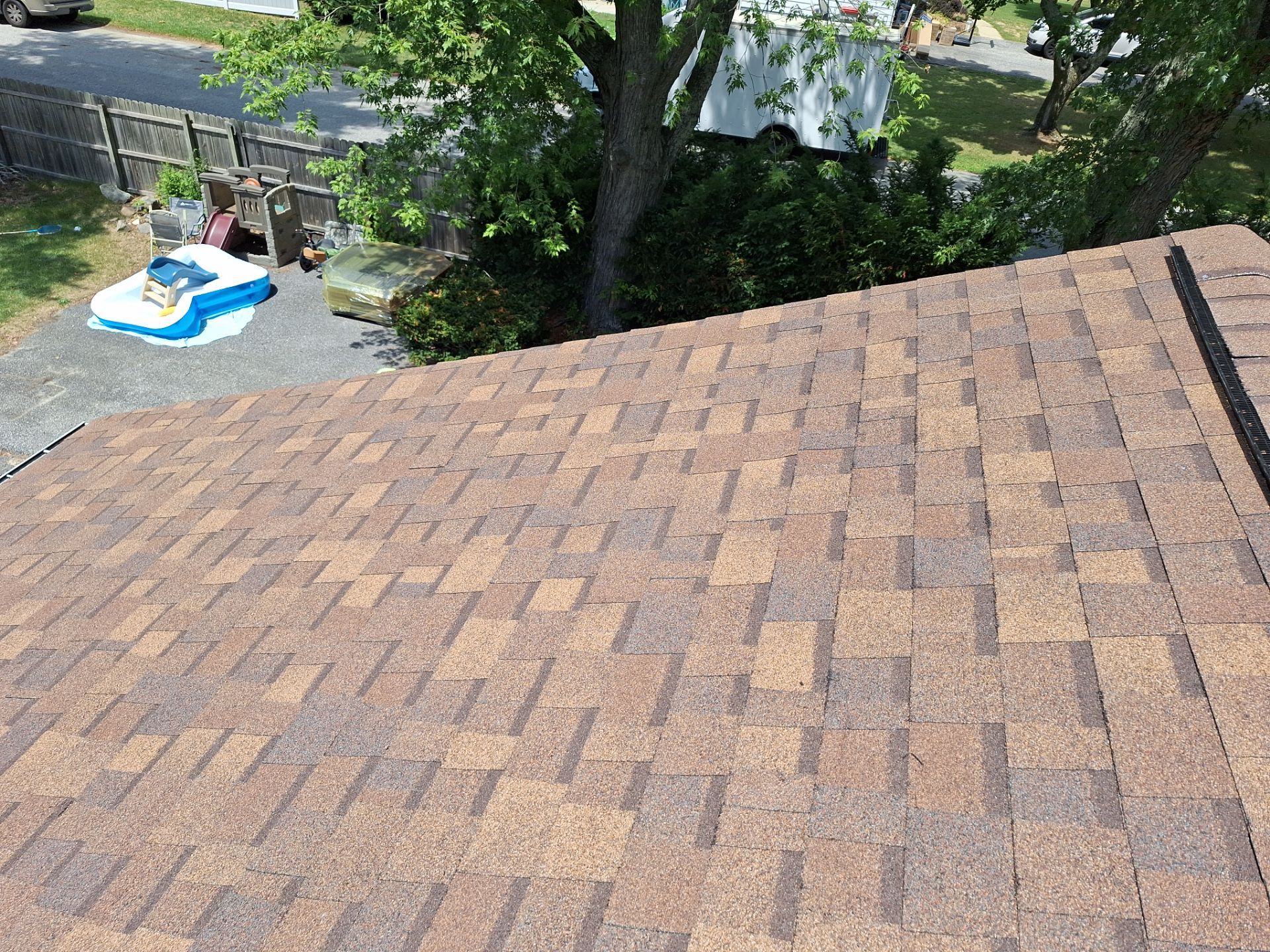 Autumn Brown Shingles by Reimagine Roofing