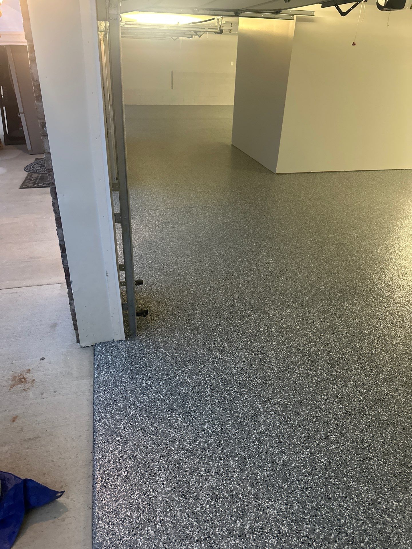 Garage Floor Coating using Wombat by My Garage Floor Guys