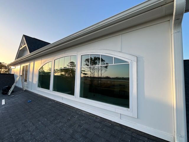 Exterior Window Trim Repair in Southport, NC by RGR Construction and Roofing, LLC