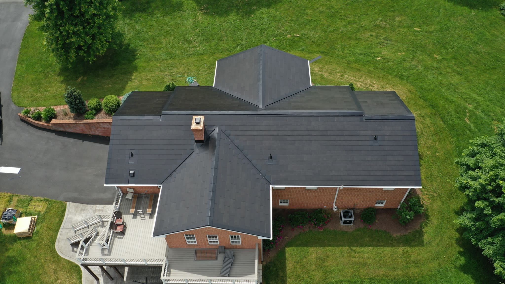 Tesla Solar Roof Installation by American Home Contractors